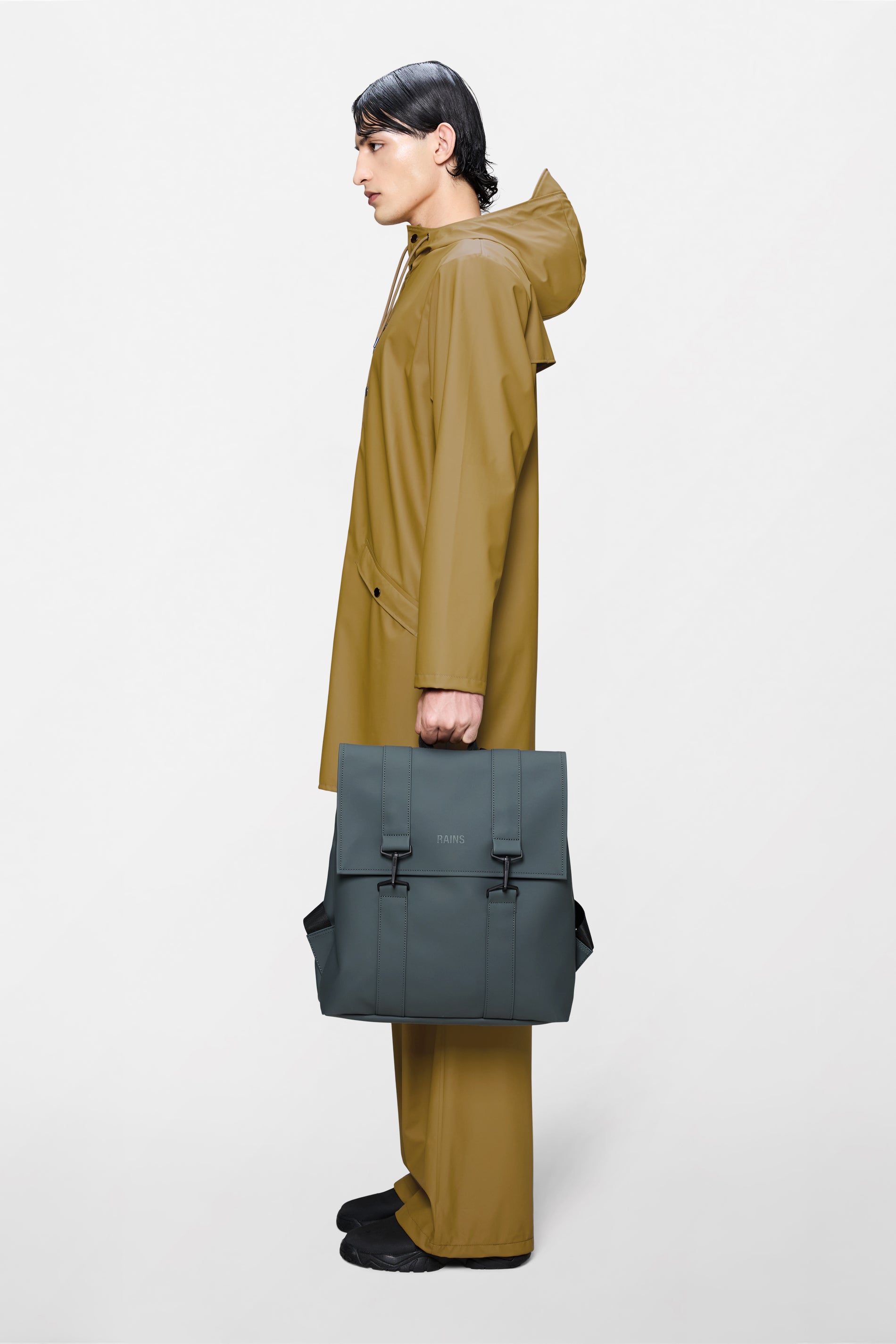 RAINS MSN Bag Dark Grey Backpack