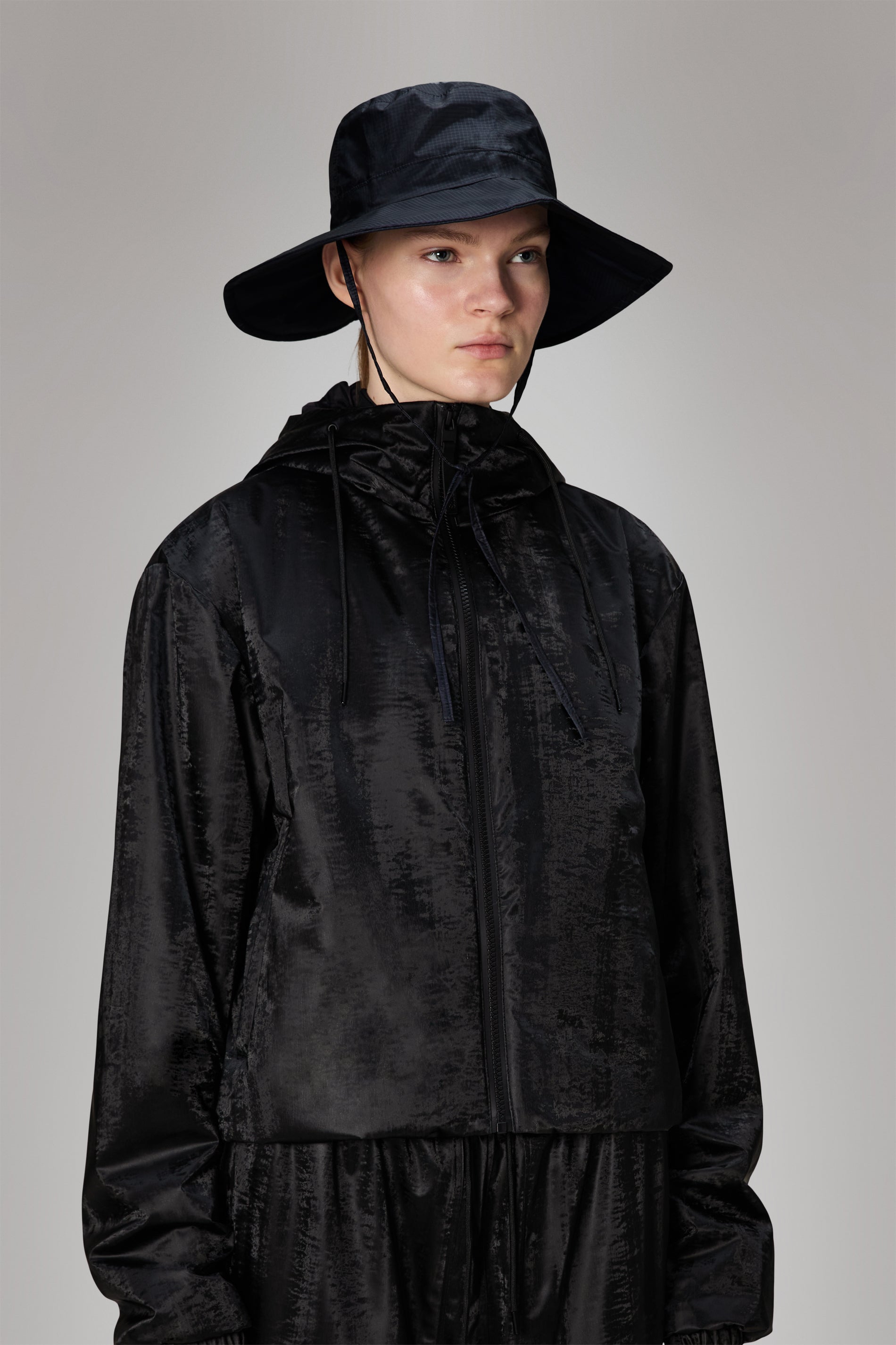 RAINS Boonie Hat Ripstop Navy Headwear