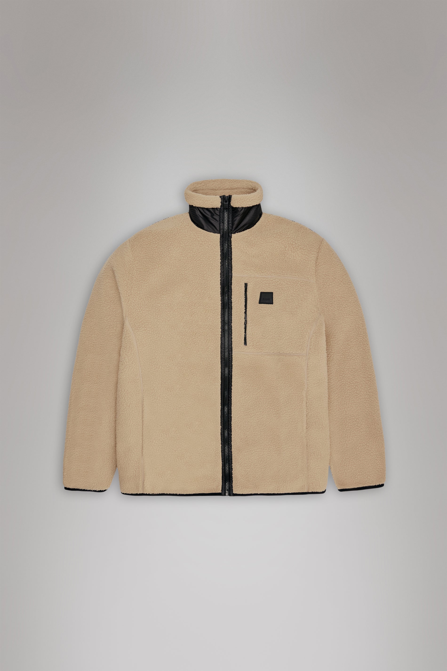 Rains Yermo Fleece Jacket Beige Jacket