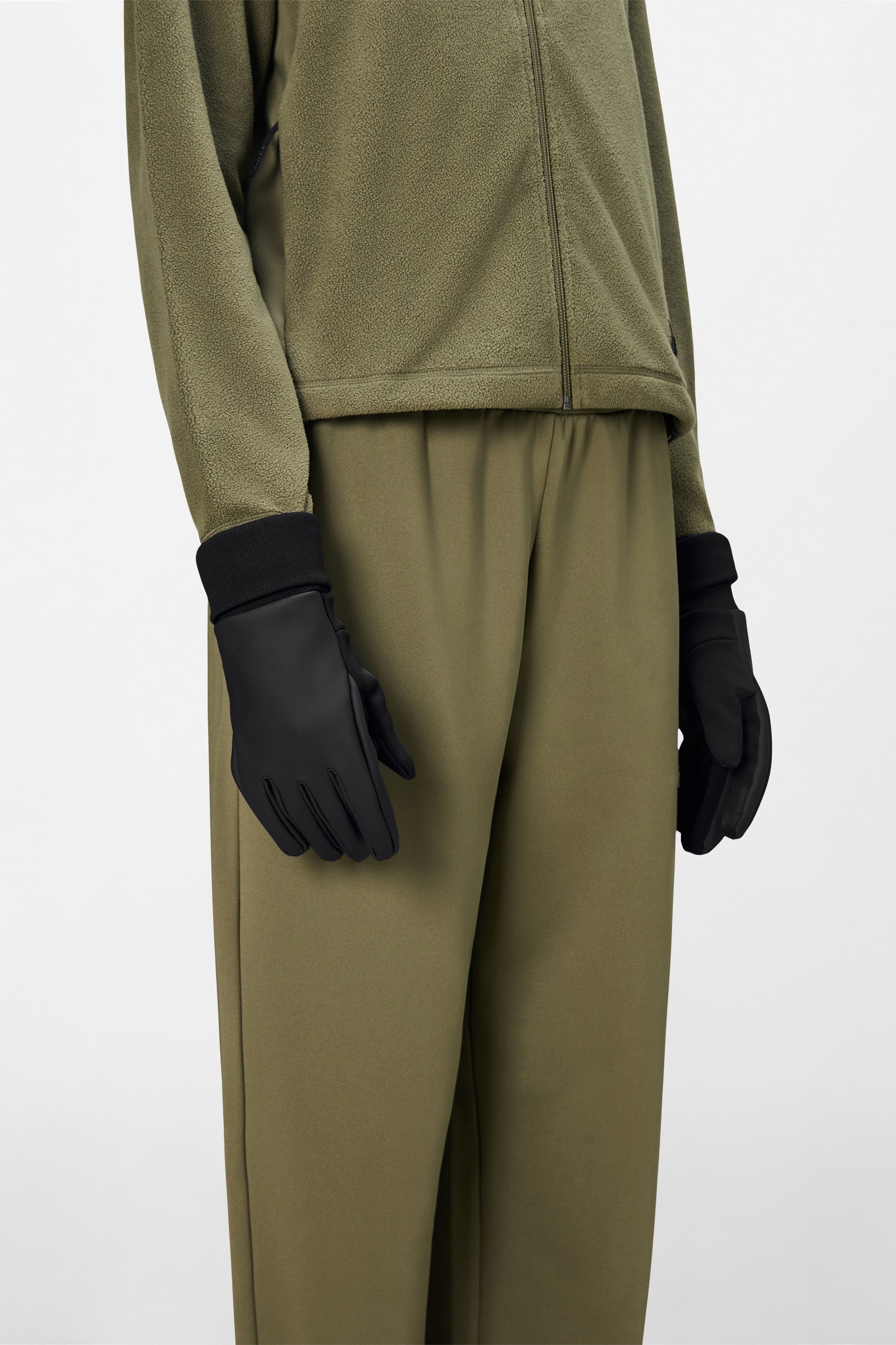 RAINS Gloves Black Gloves & Mittens