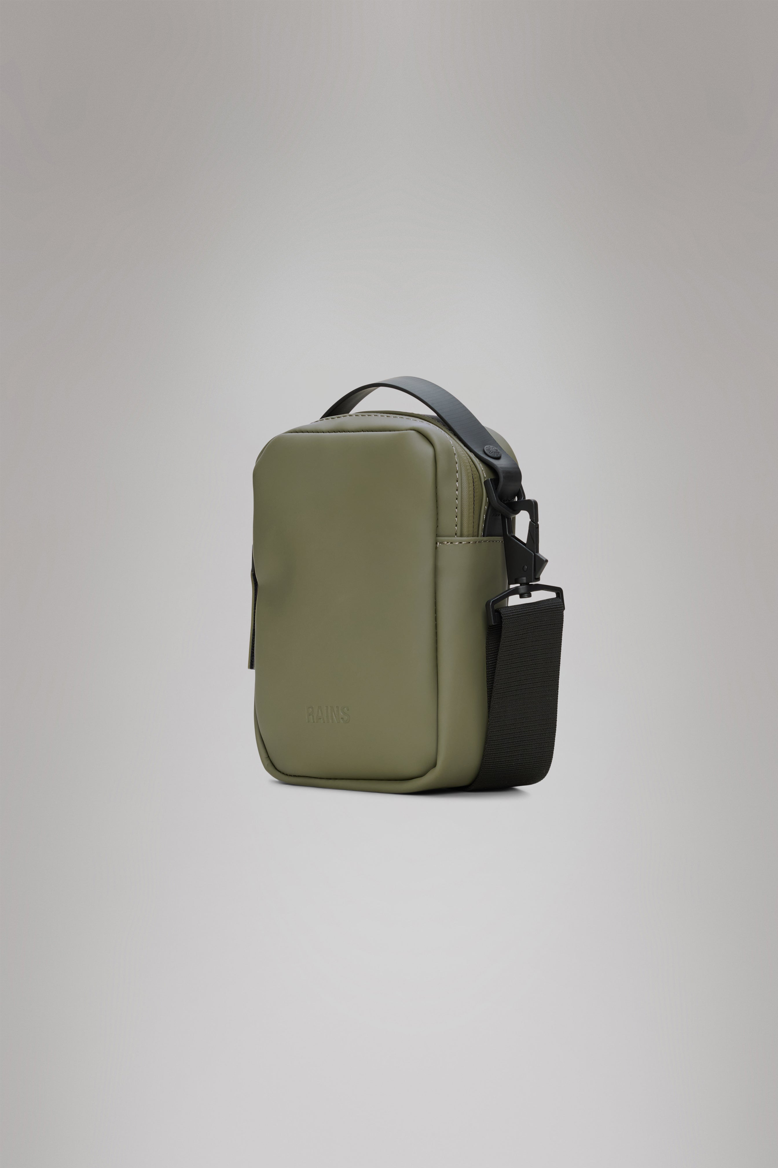 RAINS Reporter Box Bag Marsh Crossbody