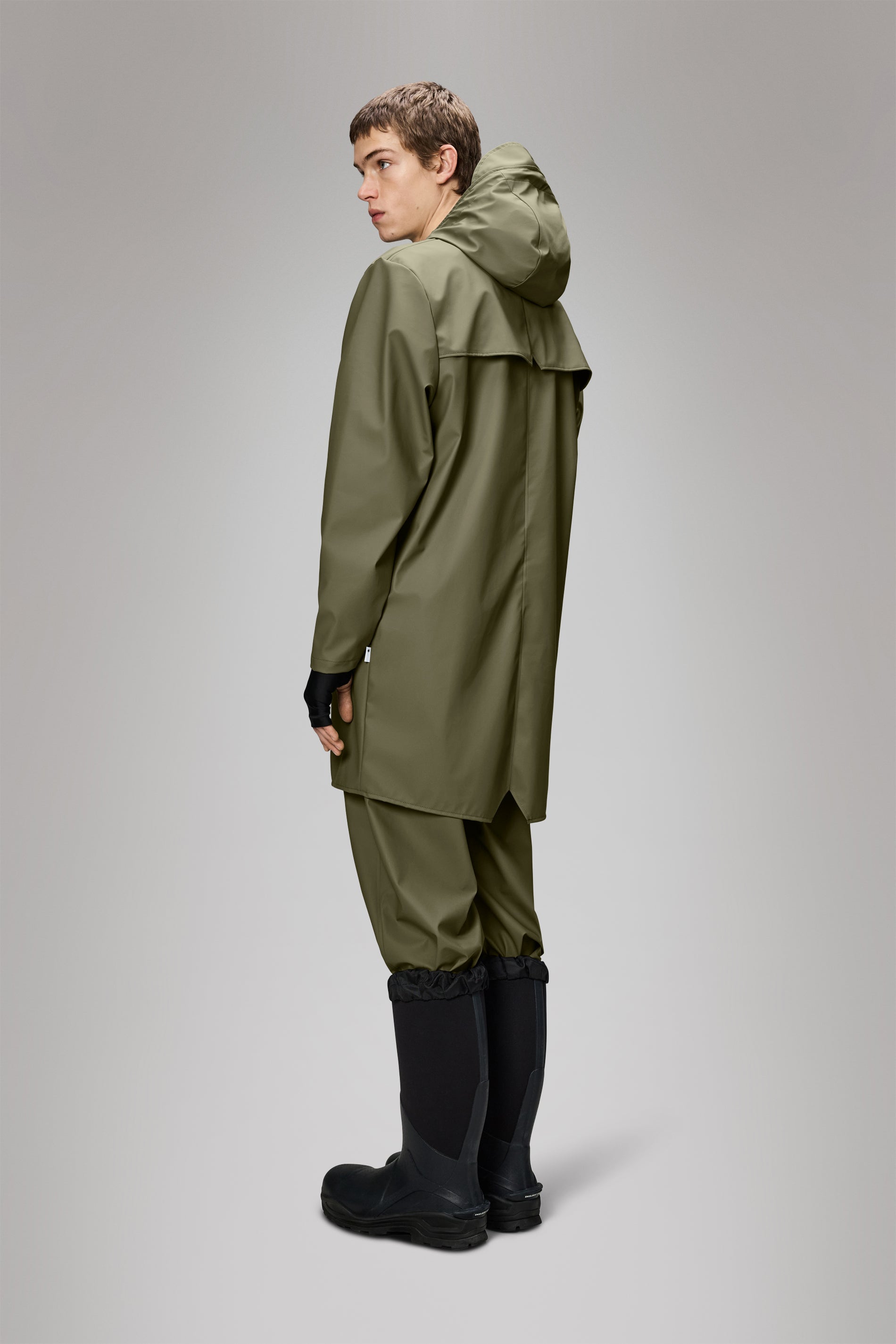 RAINS Long Jacket Marsh Jacket