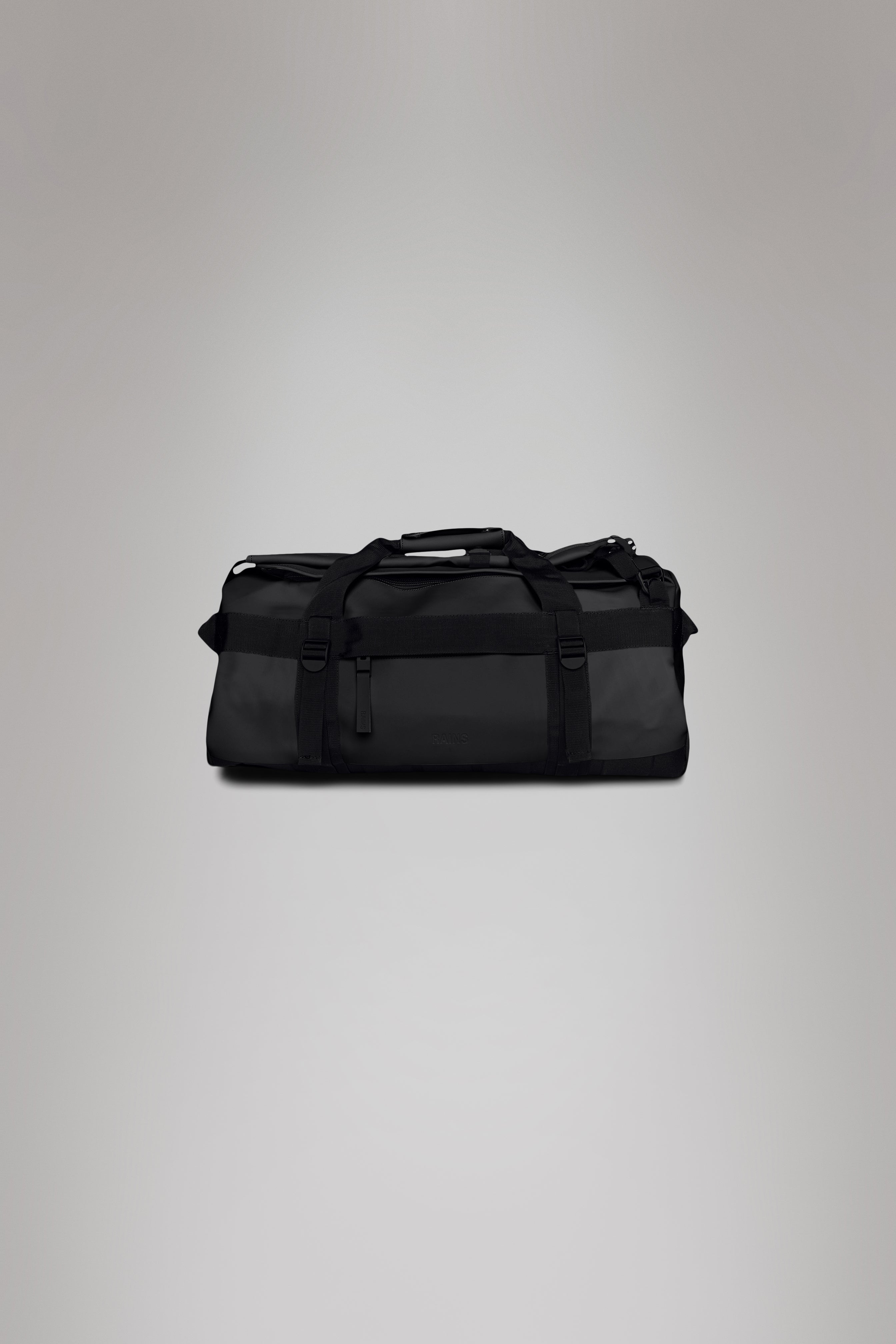 RAINS Texel Duffel Bag Black Duffel