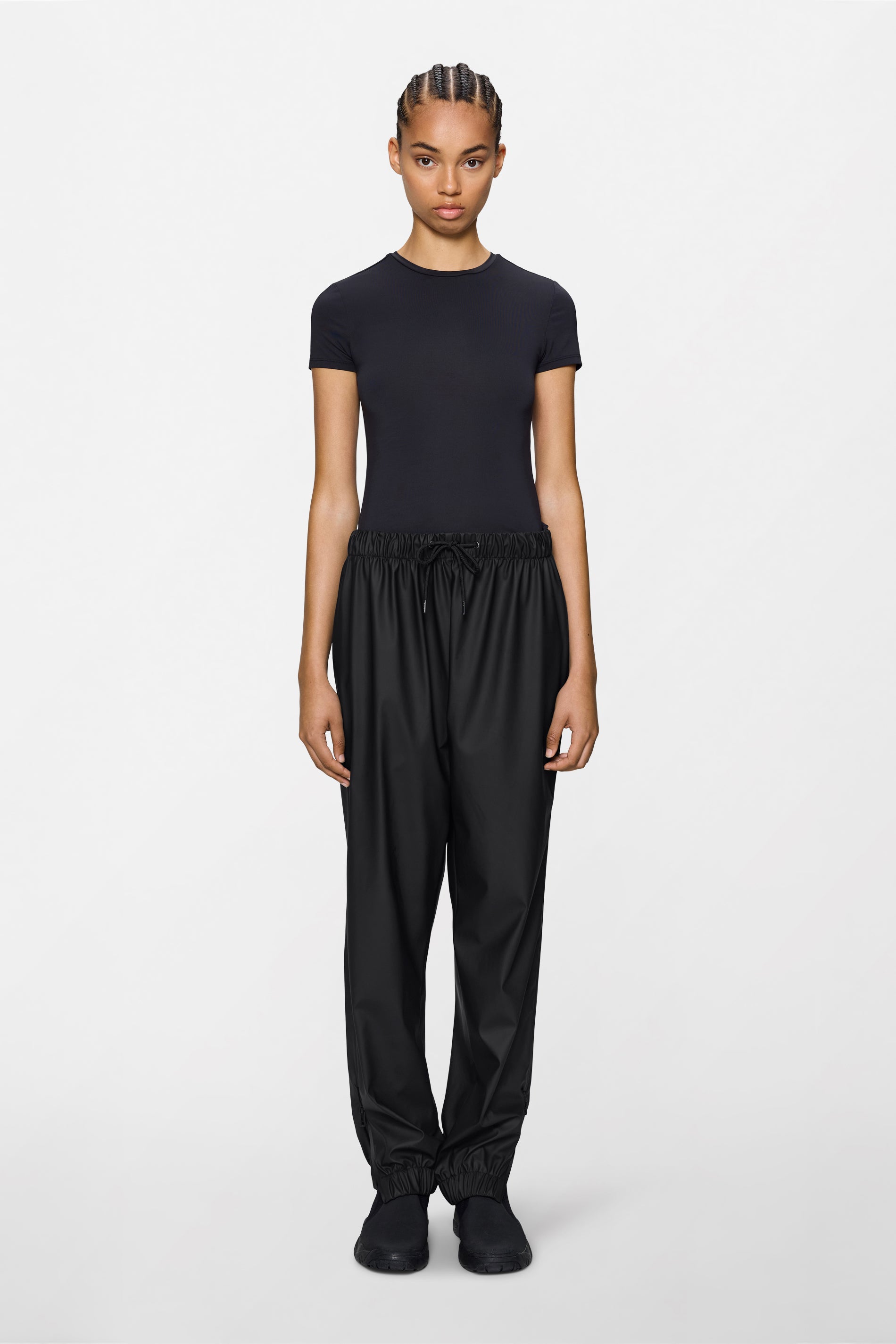 RAINS Rain Pants Regular Black Pants