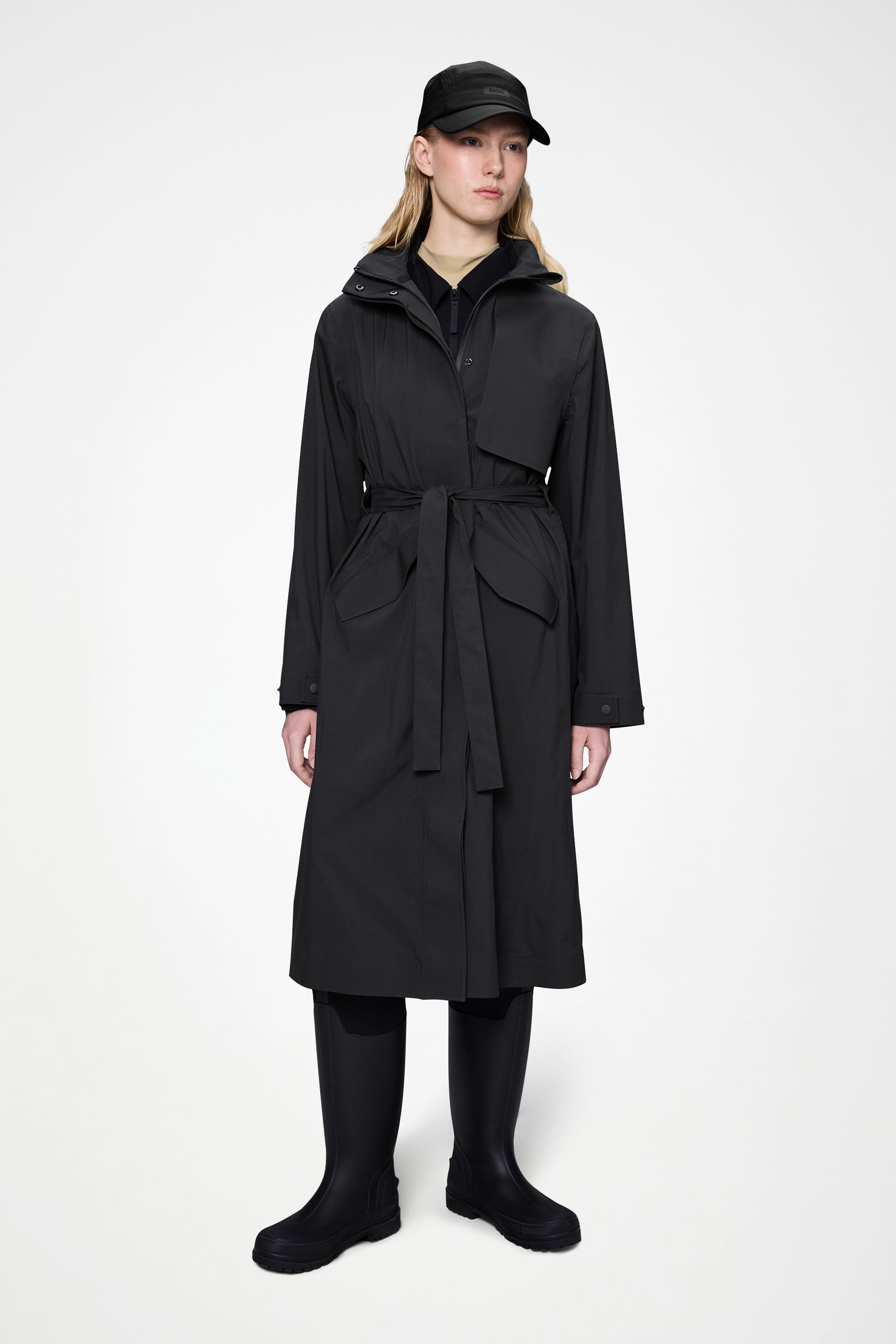 RAINS Suva Hardshell W Coat Black Jacket