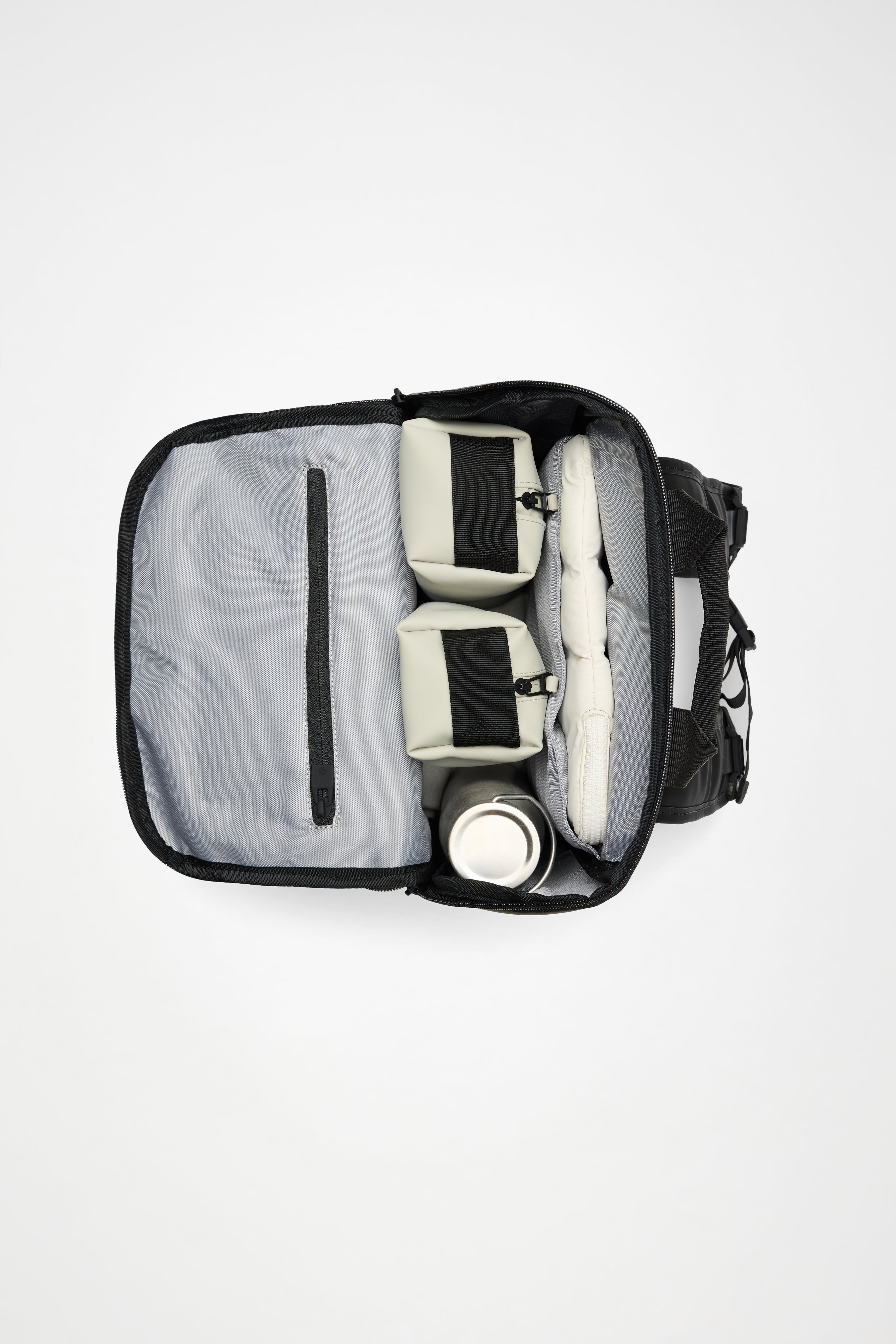 RAINS Texel Cargo Backpack Black 14L H45 x D13 x W28.50 cm Backpack