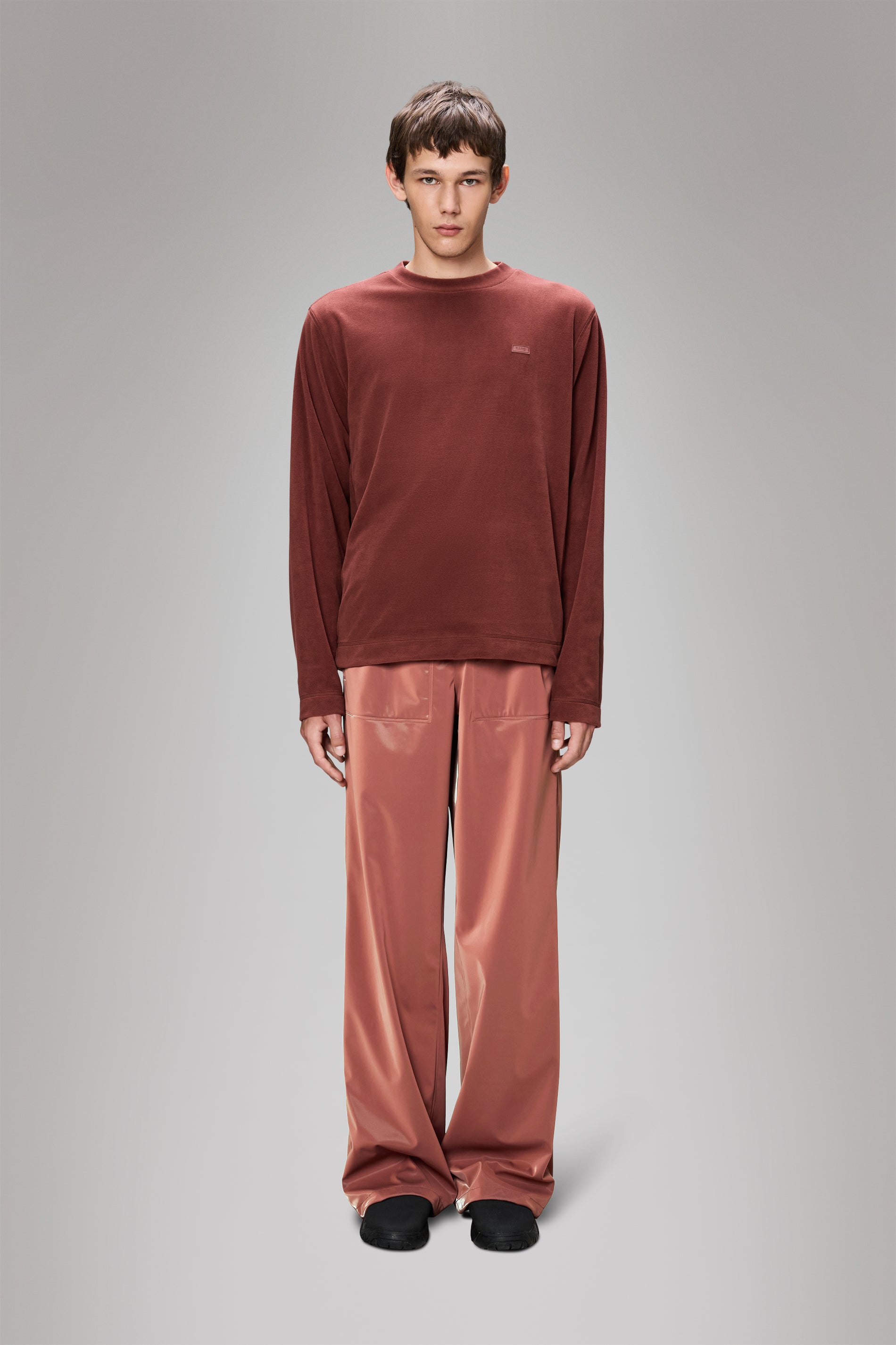 RAINS Addis Fleece Crewneck Honor Crew Neck