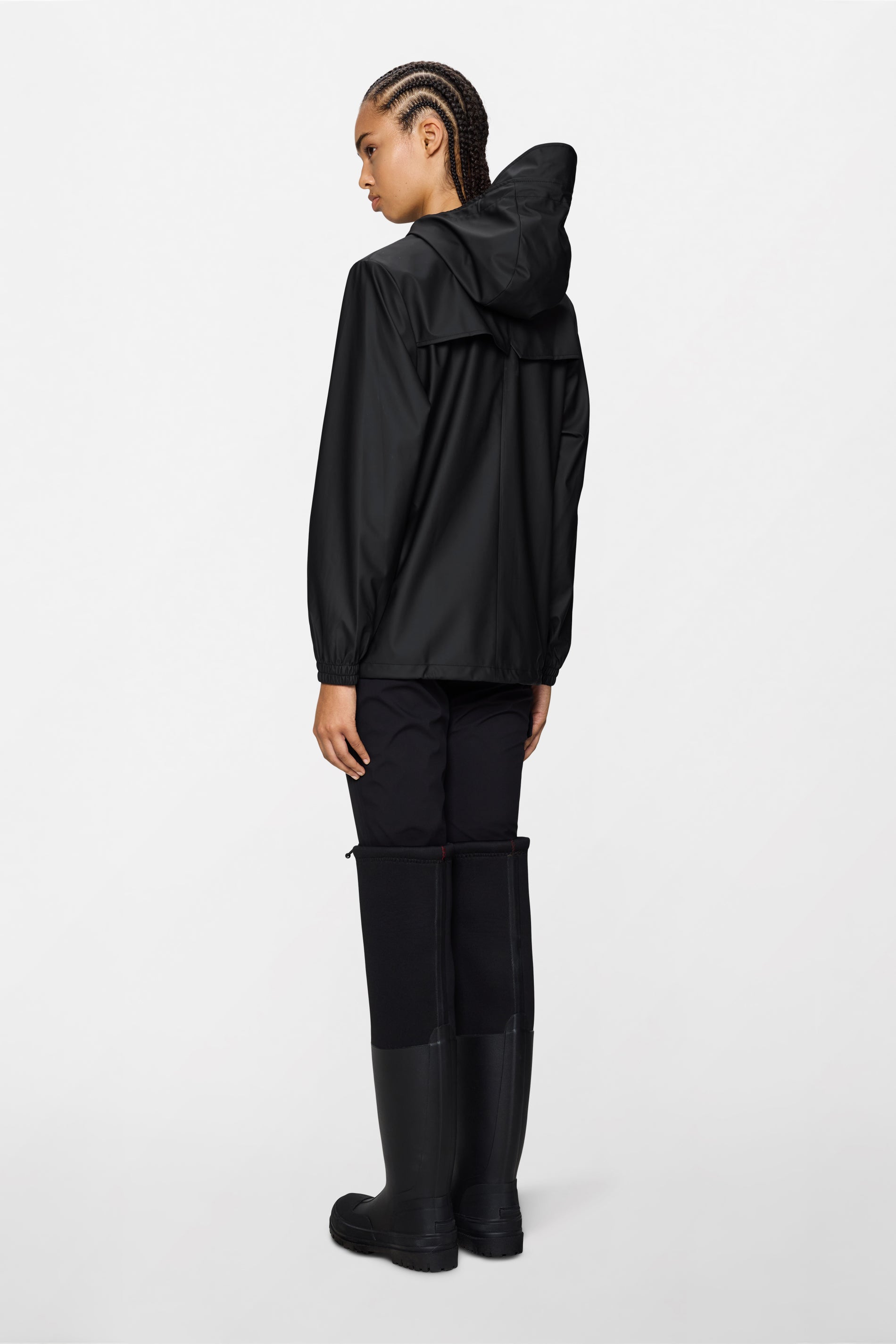 RAINS Storm Breaker Black Jacket