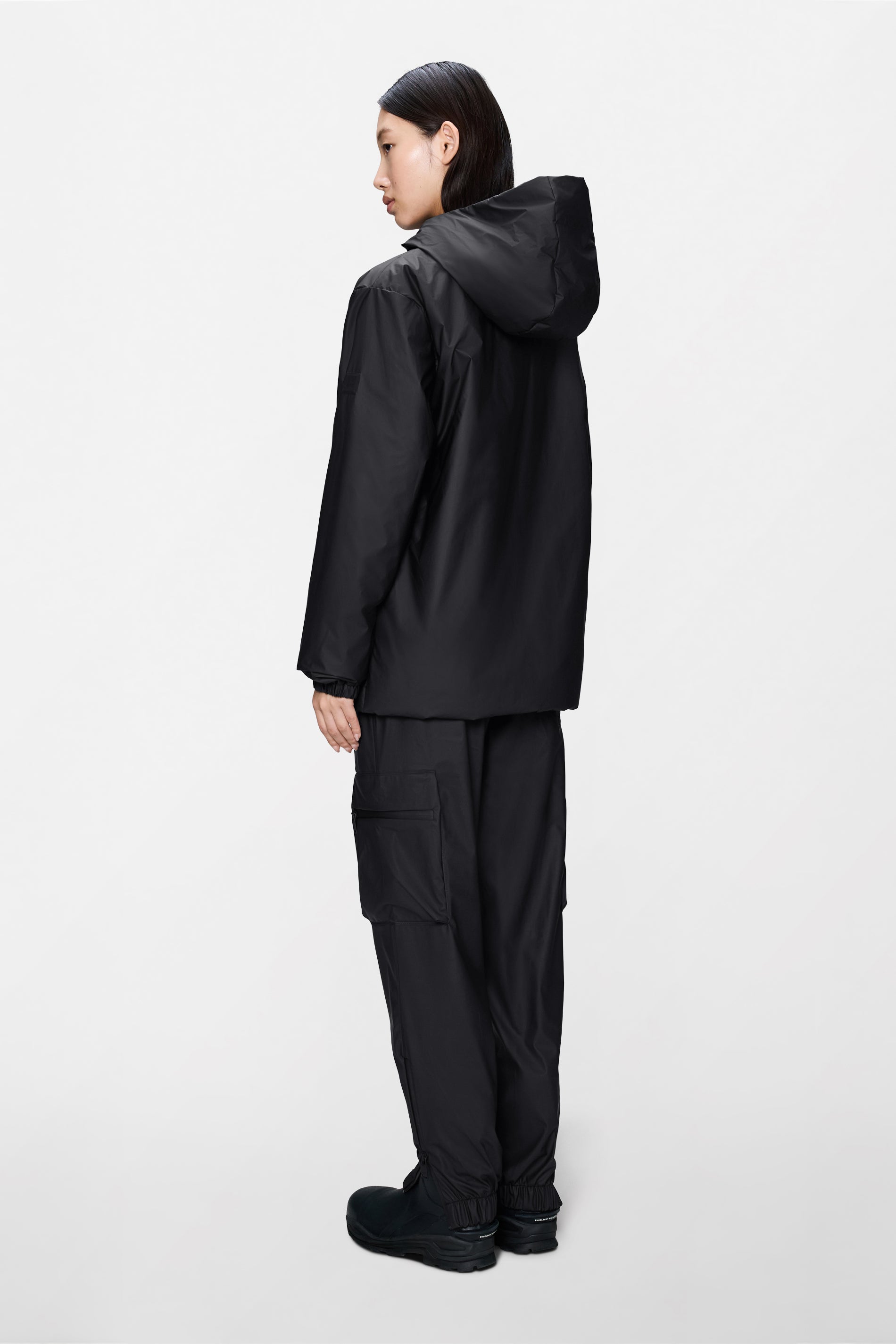 RAINS Lohja Insulated Jacket Black Jacket