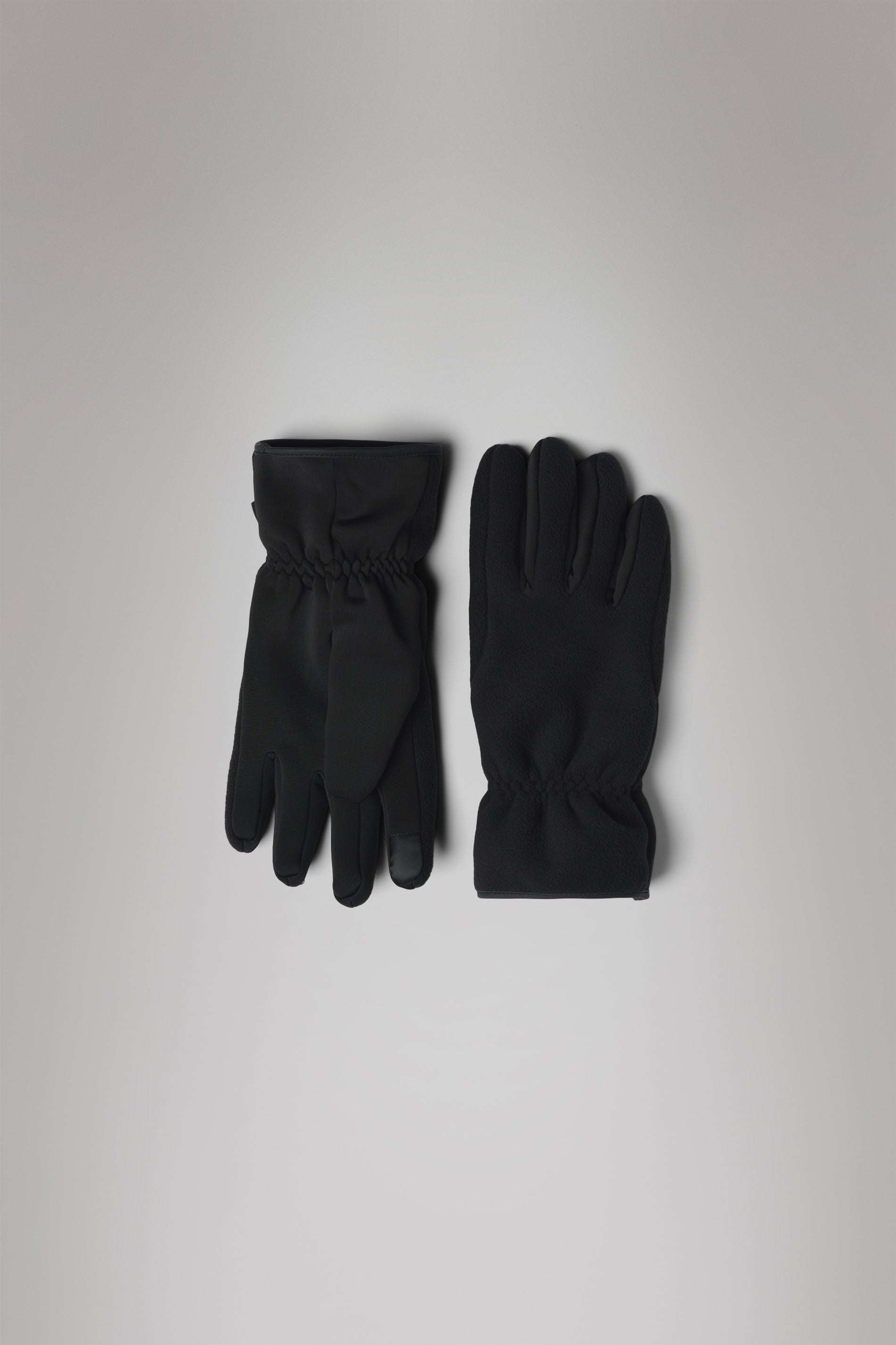 RAINS Heavy Fleece Gloves Black Gloves