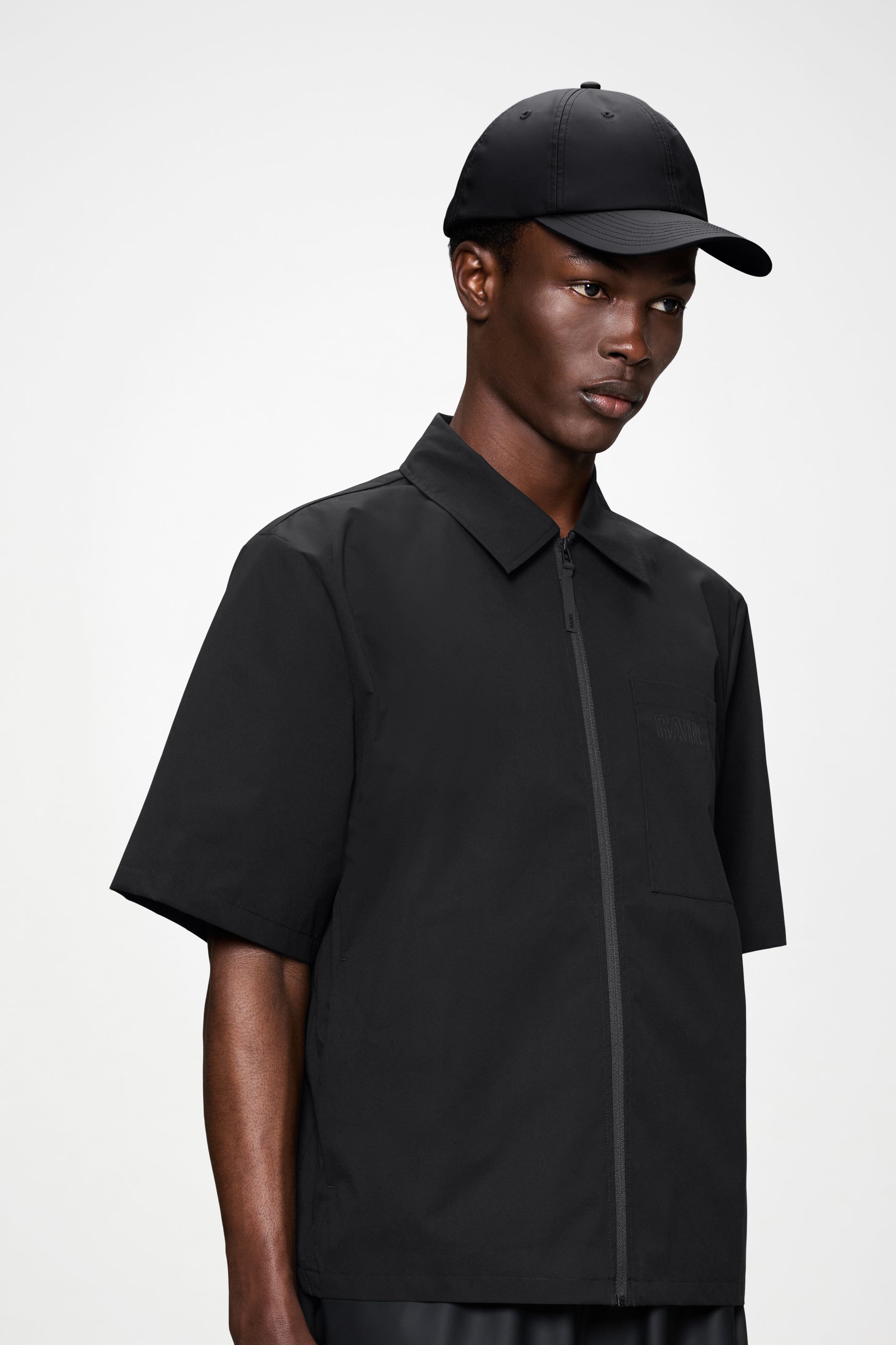 RAINS Cap Black Headwear