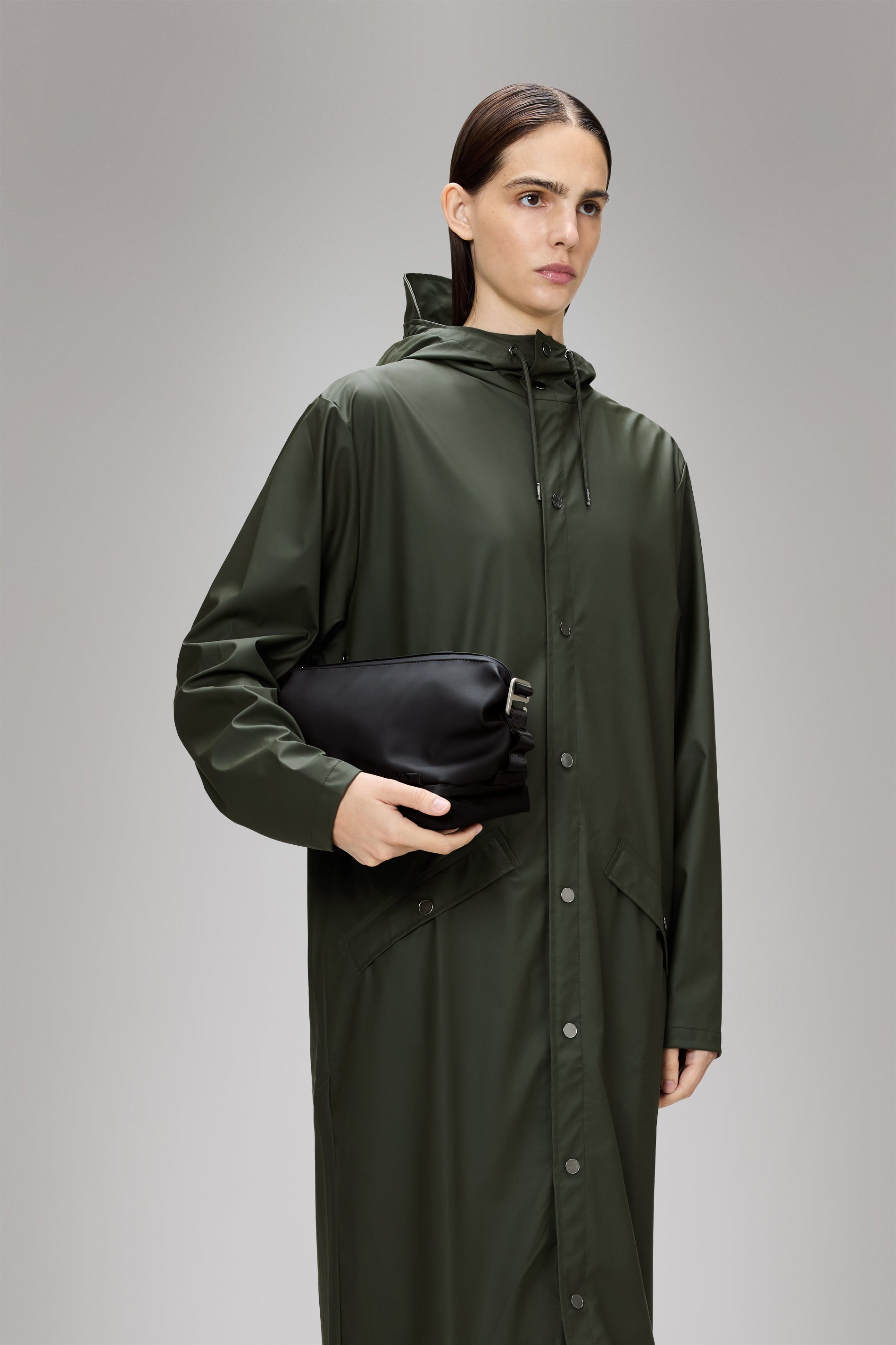 RAINS Otaru Wash Bag Black 6.40L H20 x D14 x W33 cm Wash Bag