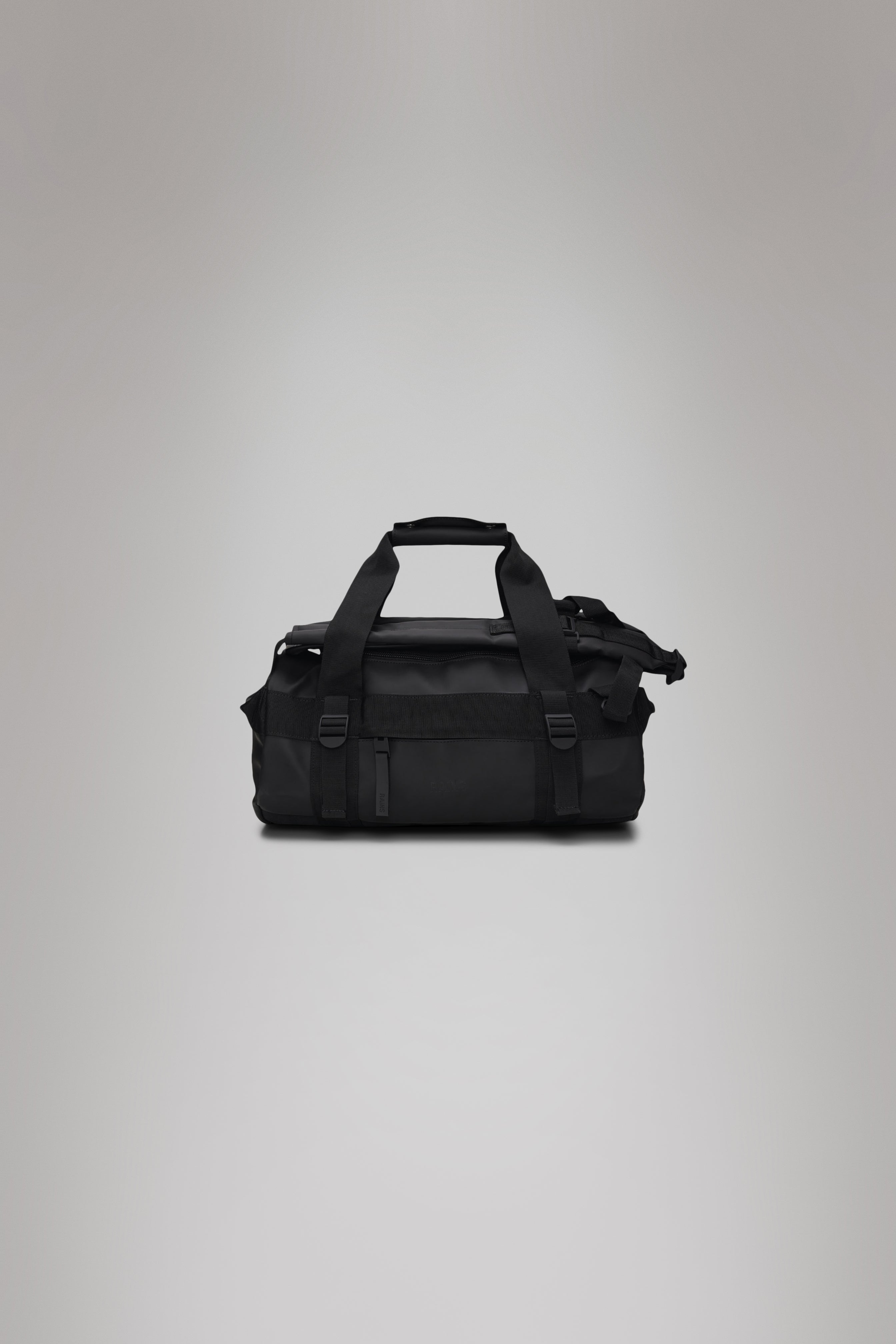 RAINS Texel Duffel Bag Mini Black 19L H24 x D24 x W39 cm Duffel