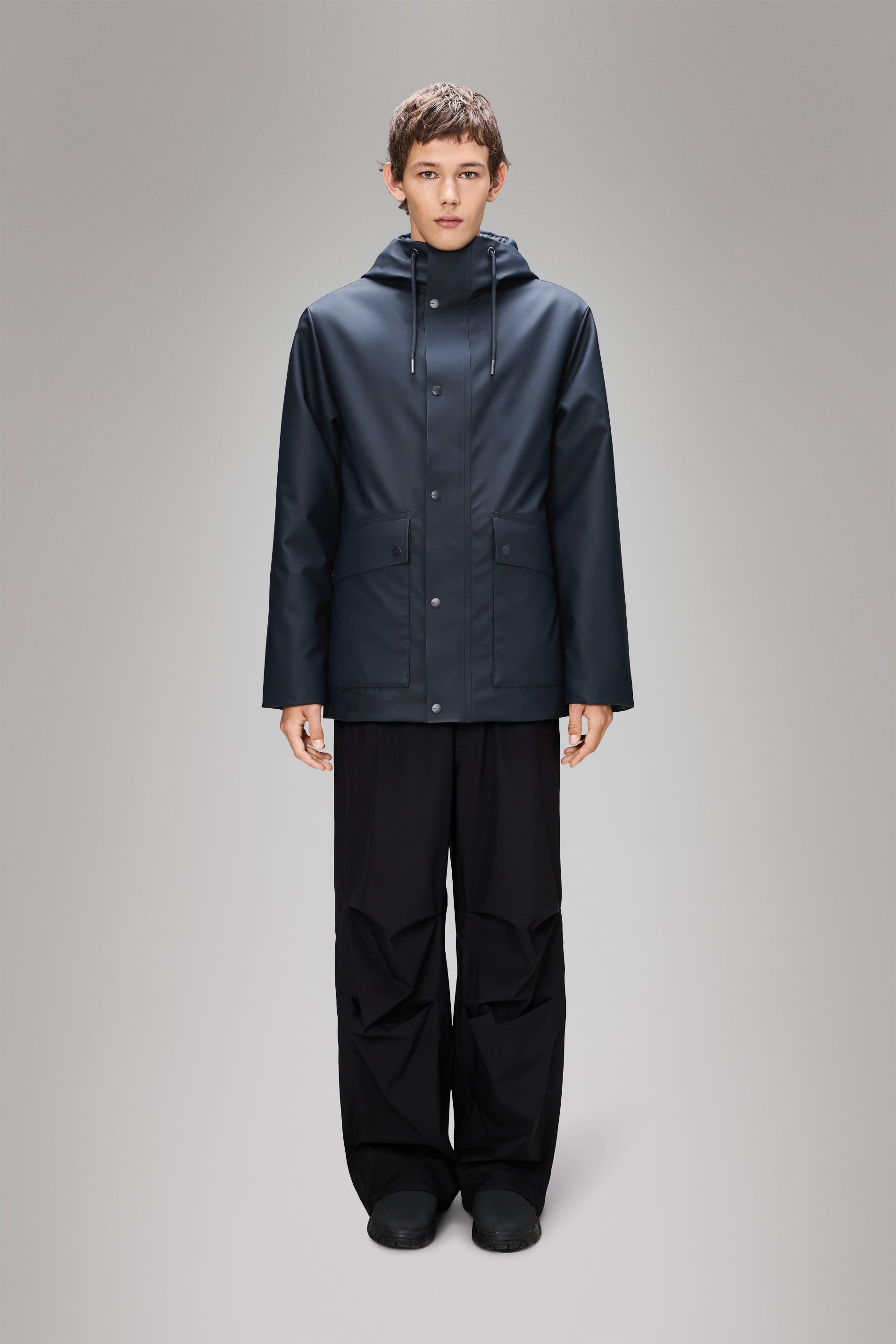 RAINS Nome Parka Navy Jacket