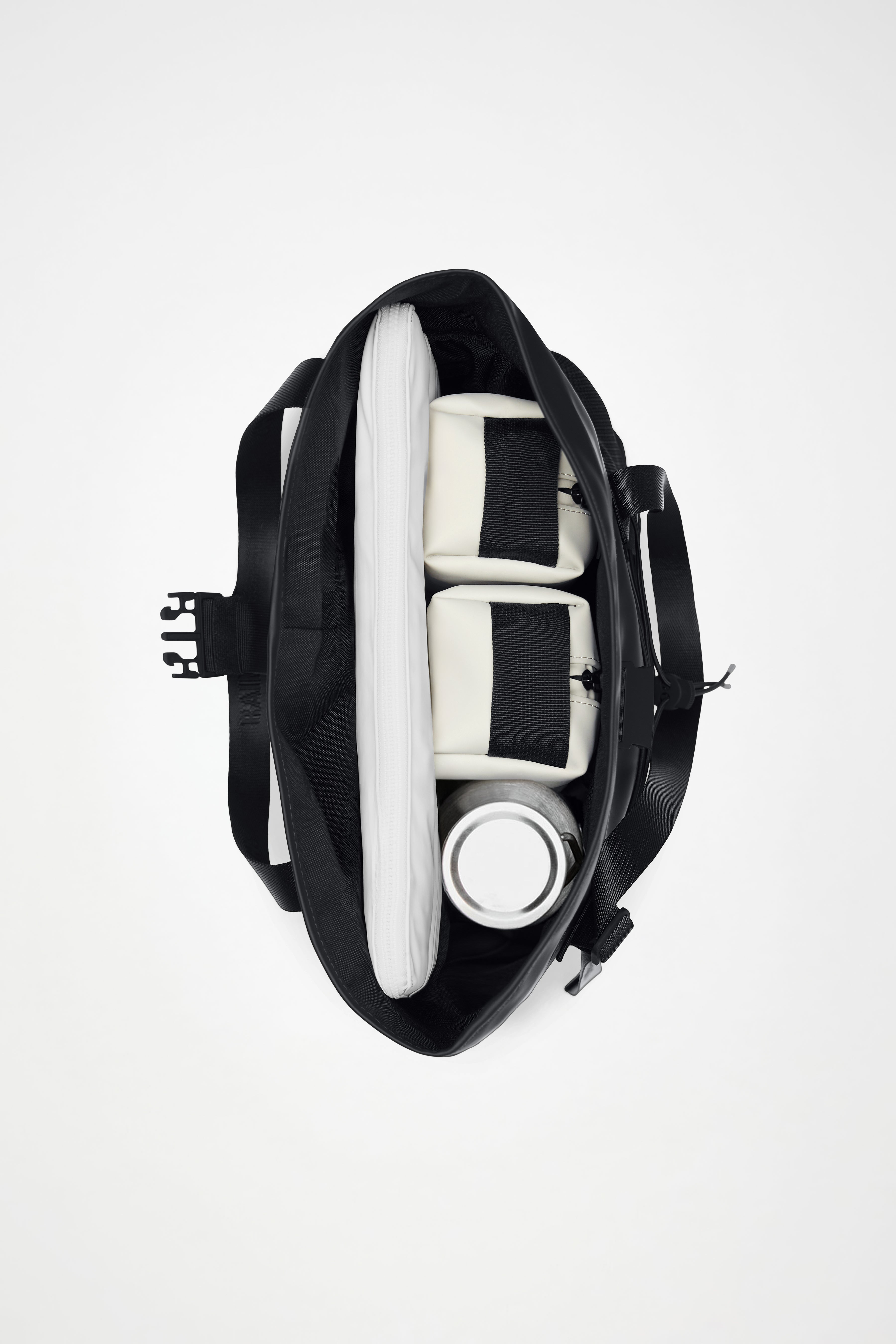 RAINS Trail Rolltop Tote Bag Green 23L H47 x D13 x W35 cm Tote