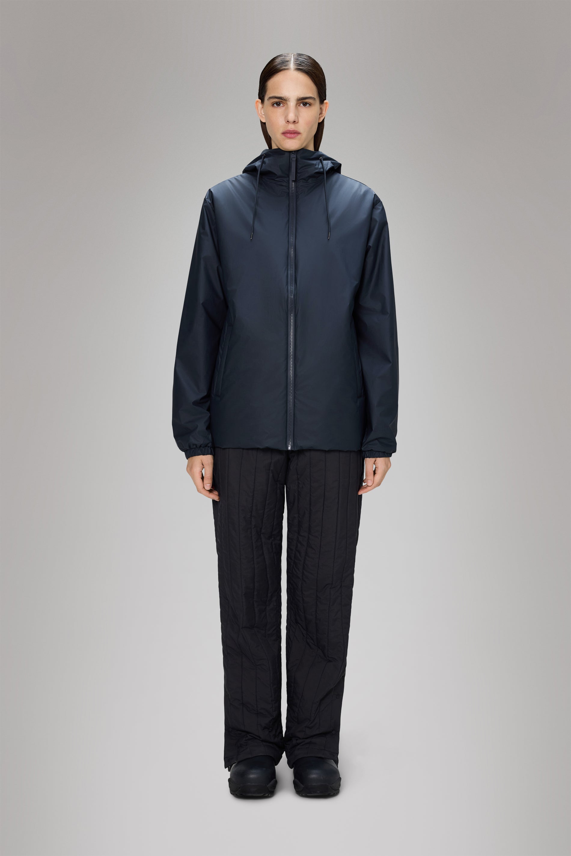 Rains Lohja Insulated Jacket Navy Jacket