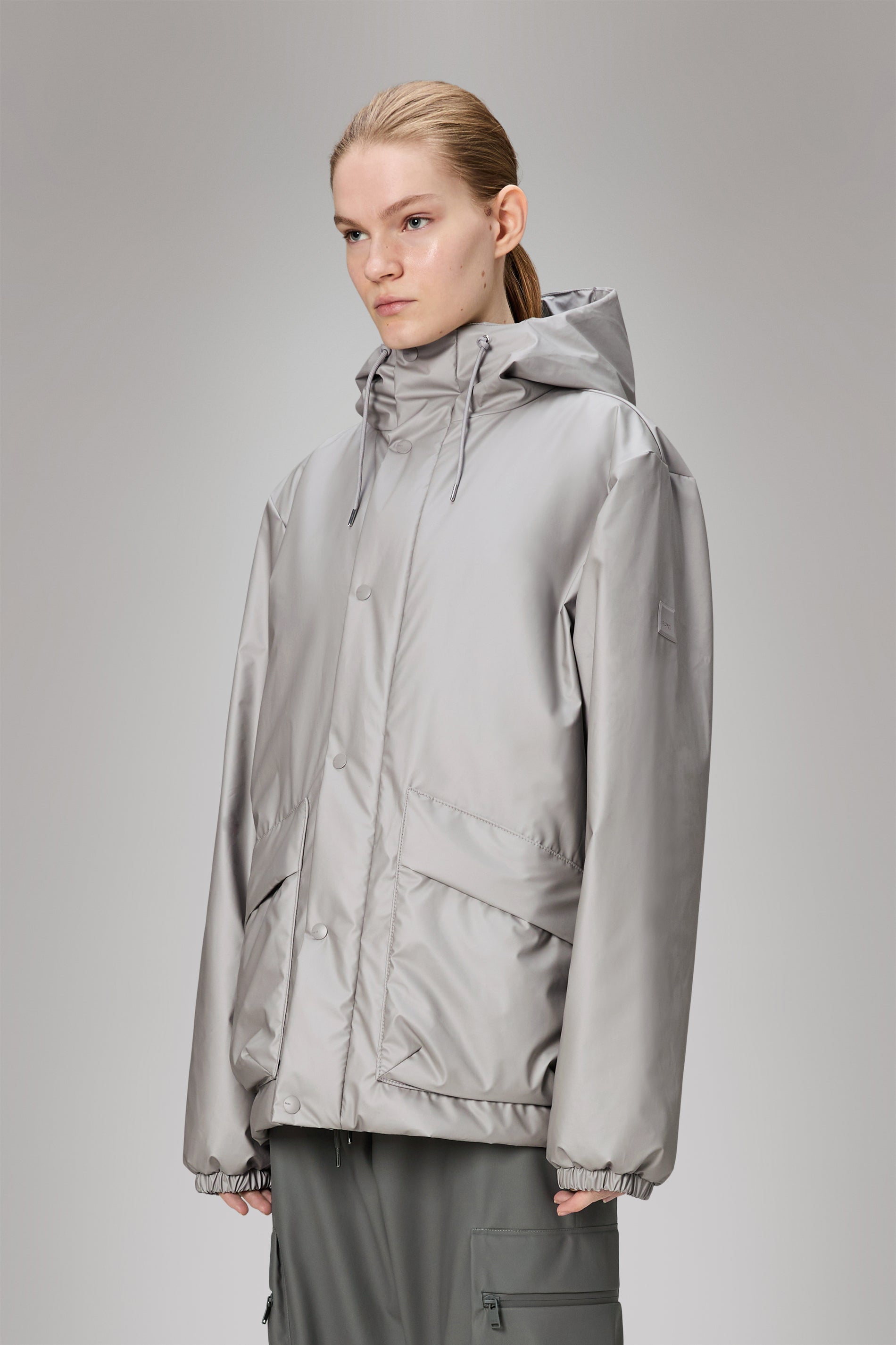 RAINS Lohja Insulated Cargo Jacket Nimbus Jacket