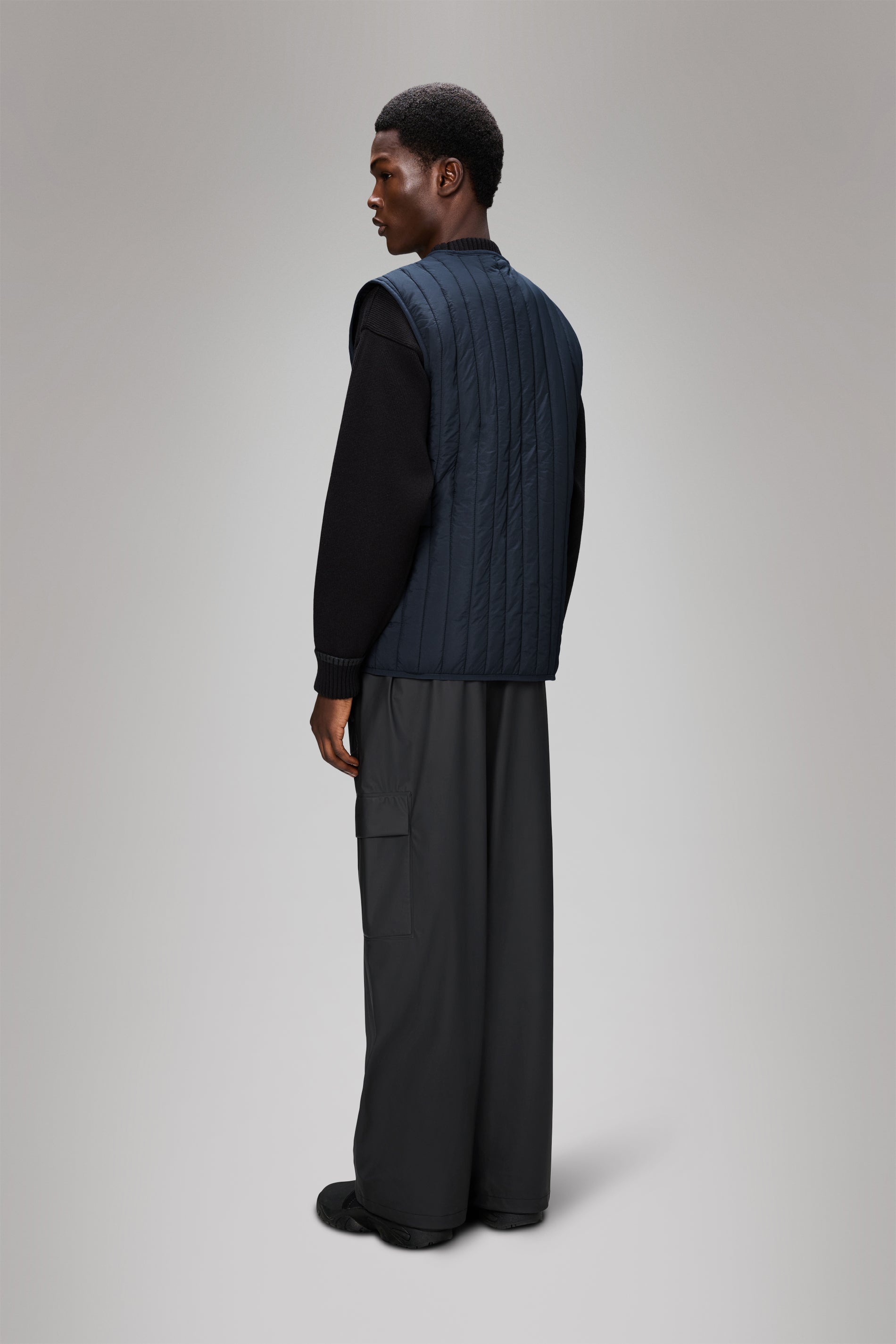 Rains Banja Liner Vest Navy Vest