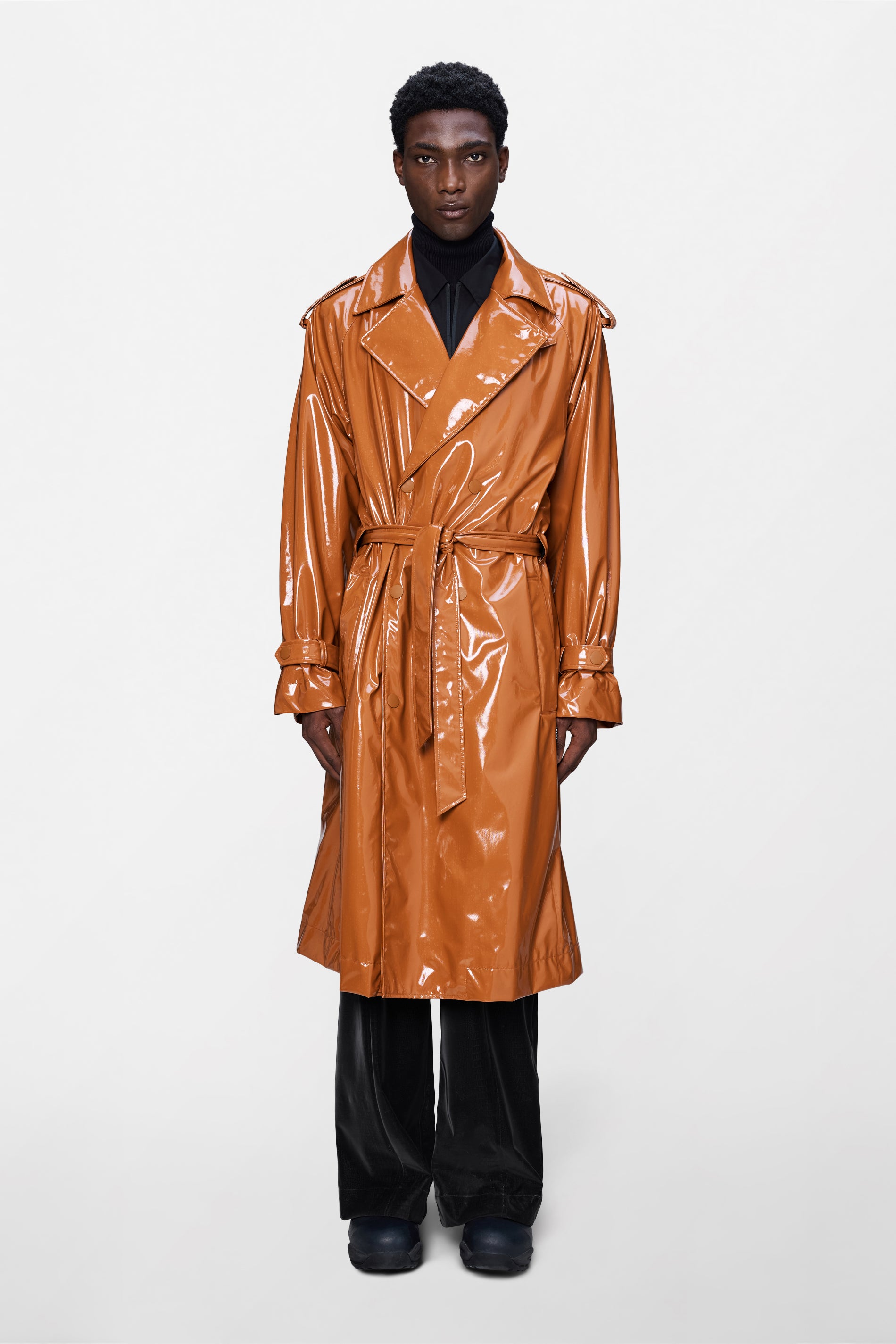 RAINS Trench Coat Ochre Jacket