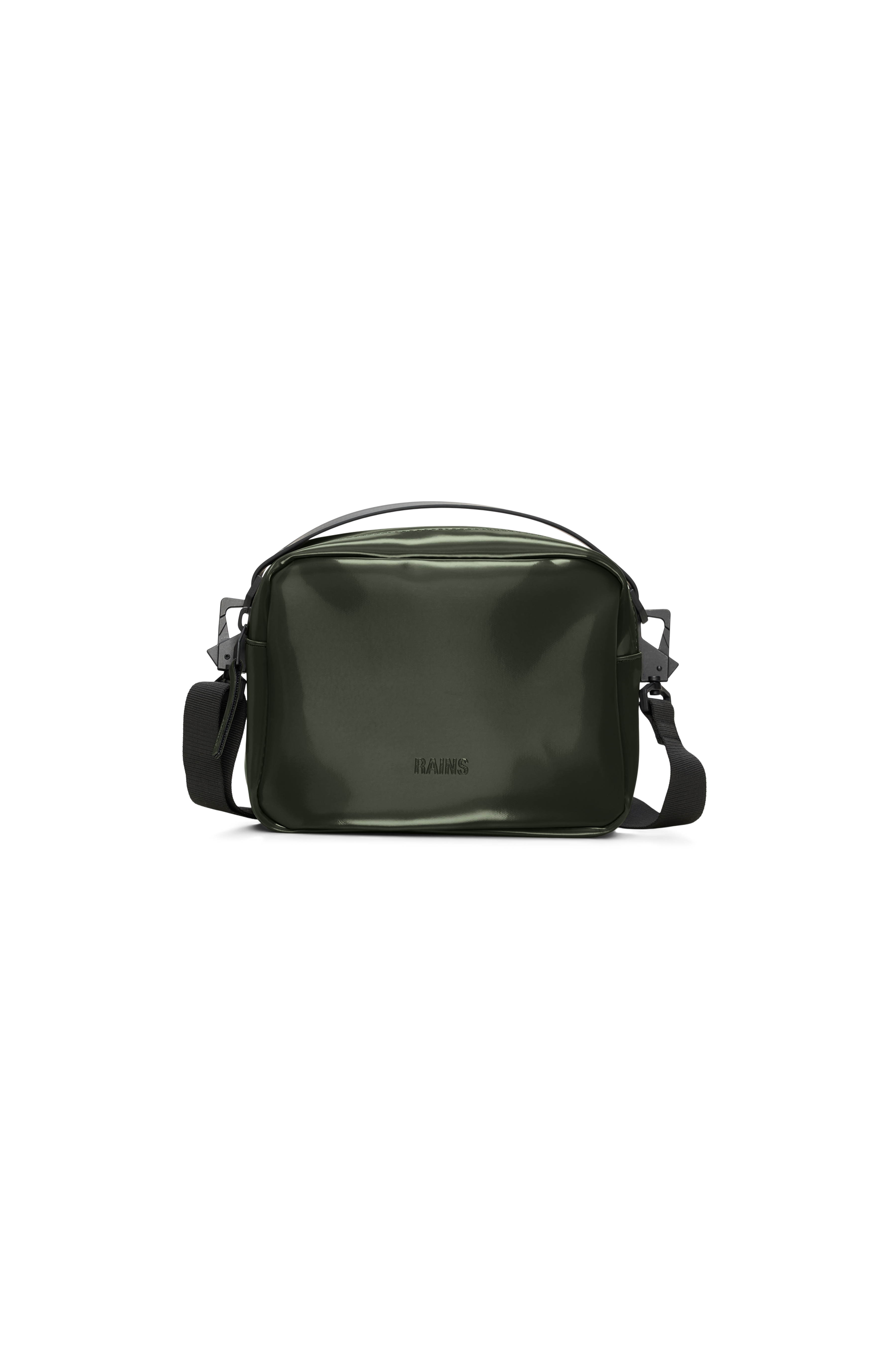 RAINS Box Bag Swamp Crossbody