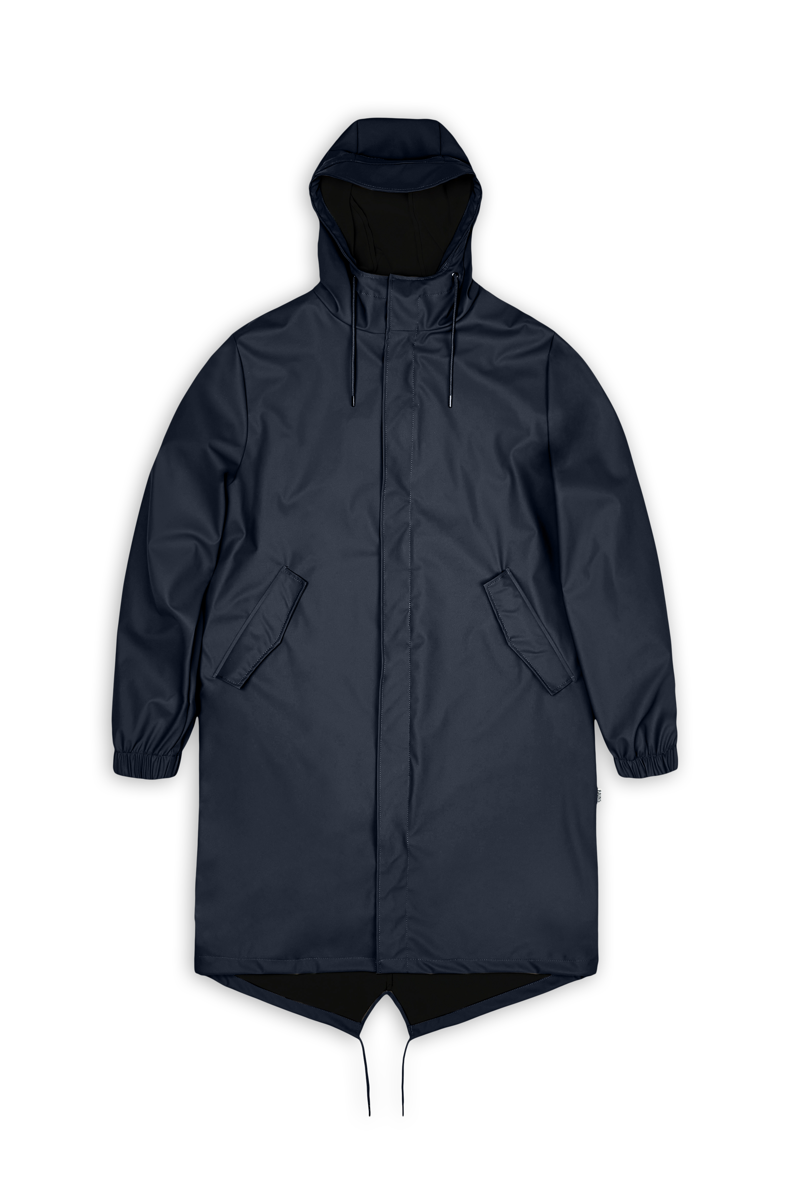 RAINS Fishtail Parka Navy Jacket
