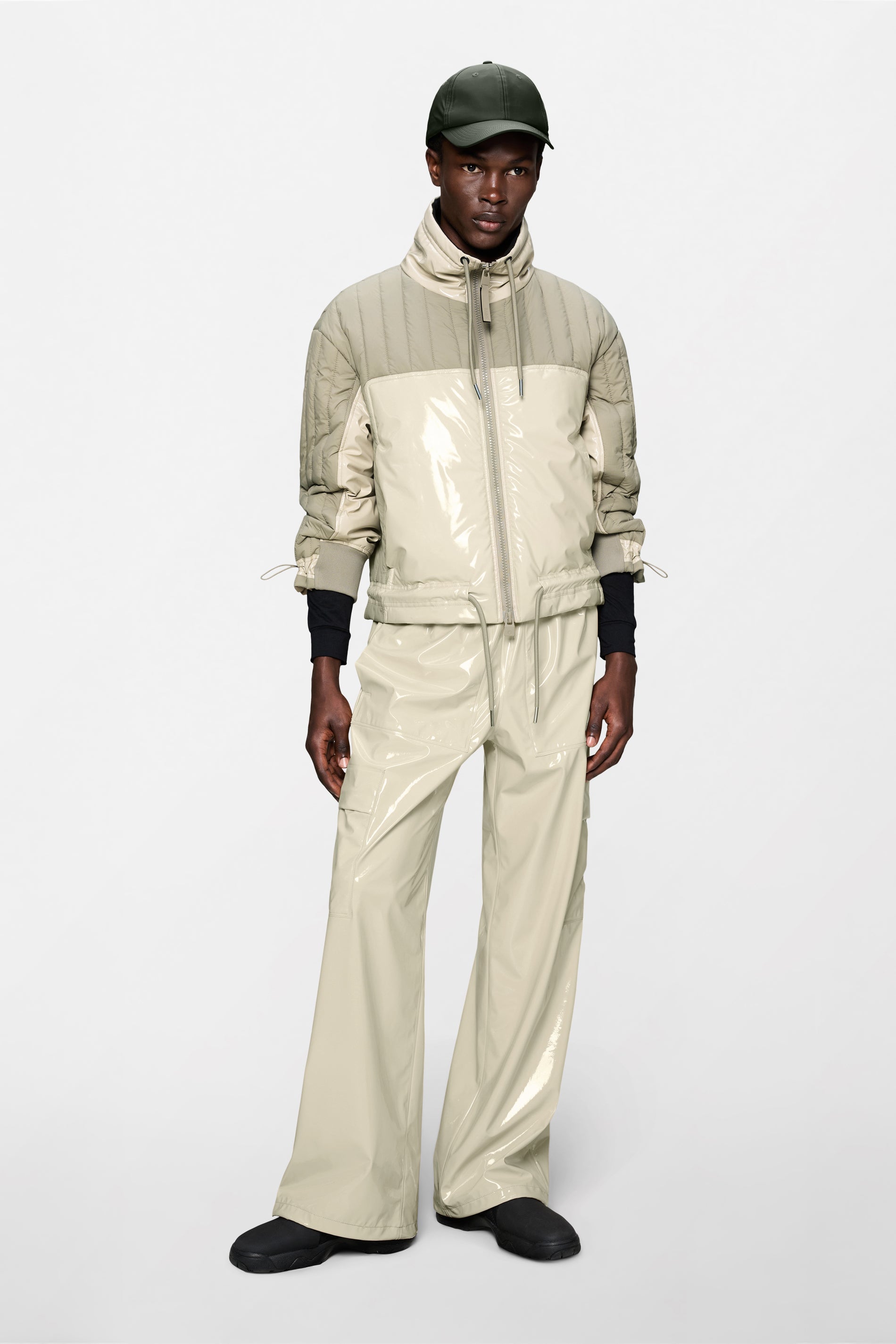 RAINS Koya Vision W Jacket Beige Jacket