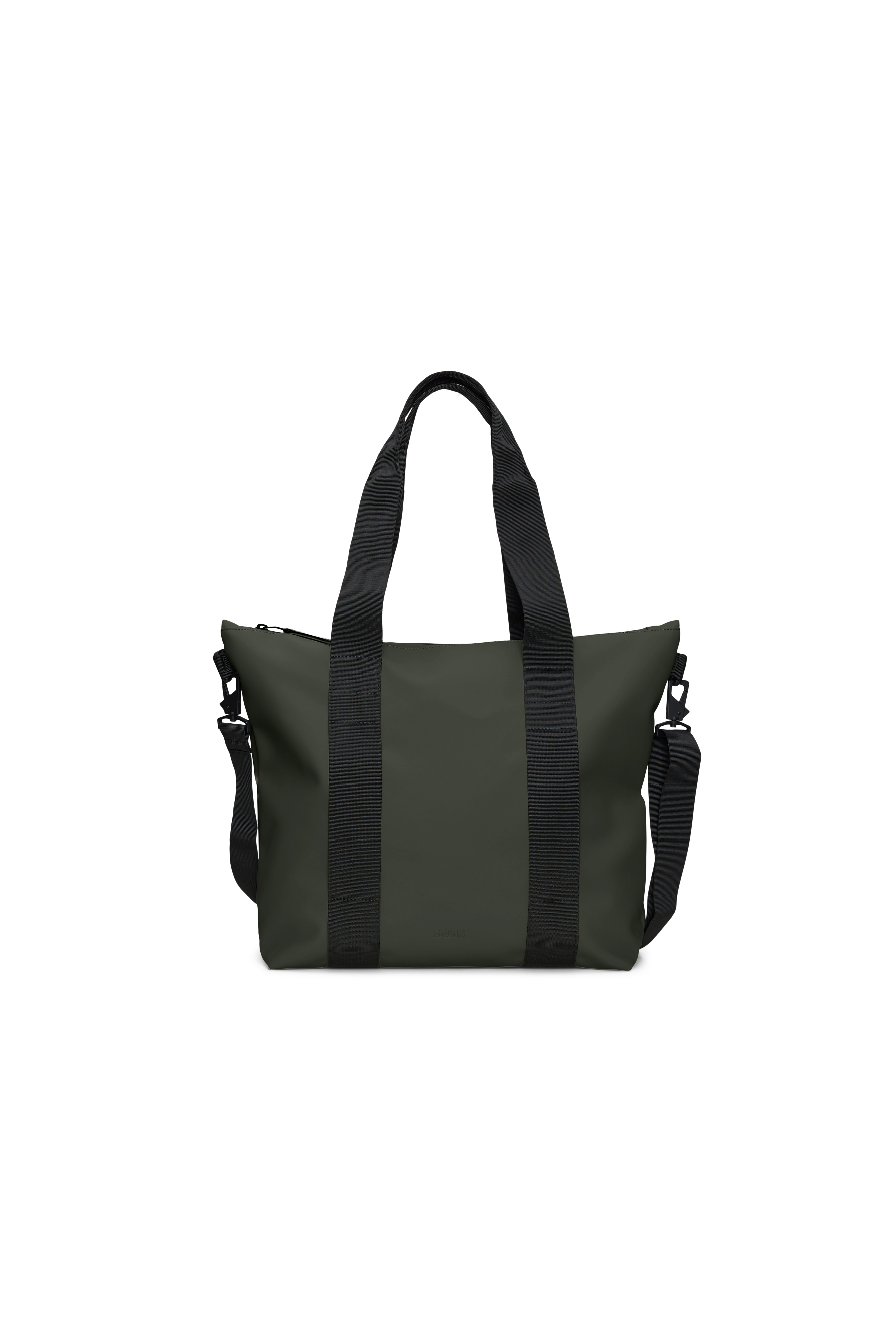 RAINS Tote Bag Mini Green 18.50L H36 x D13 x W46 cm Tote