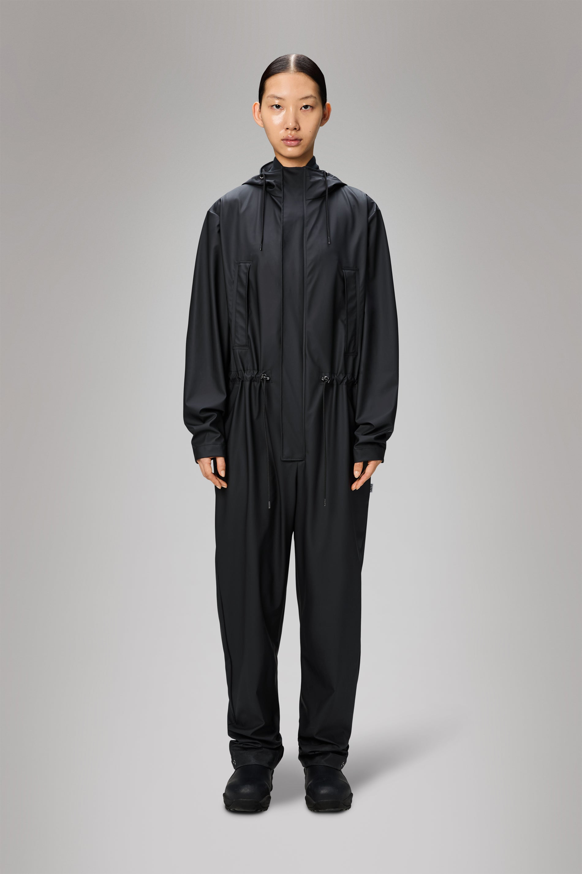 RAINS Jumpsuit Regular Black Jumpsuit