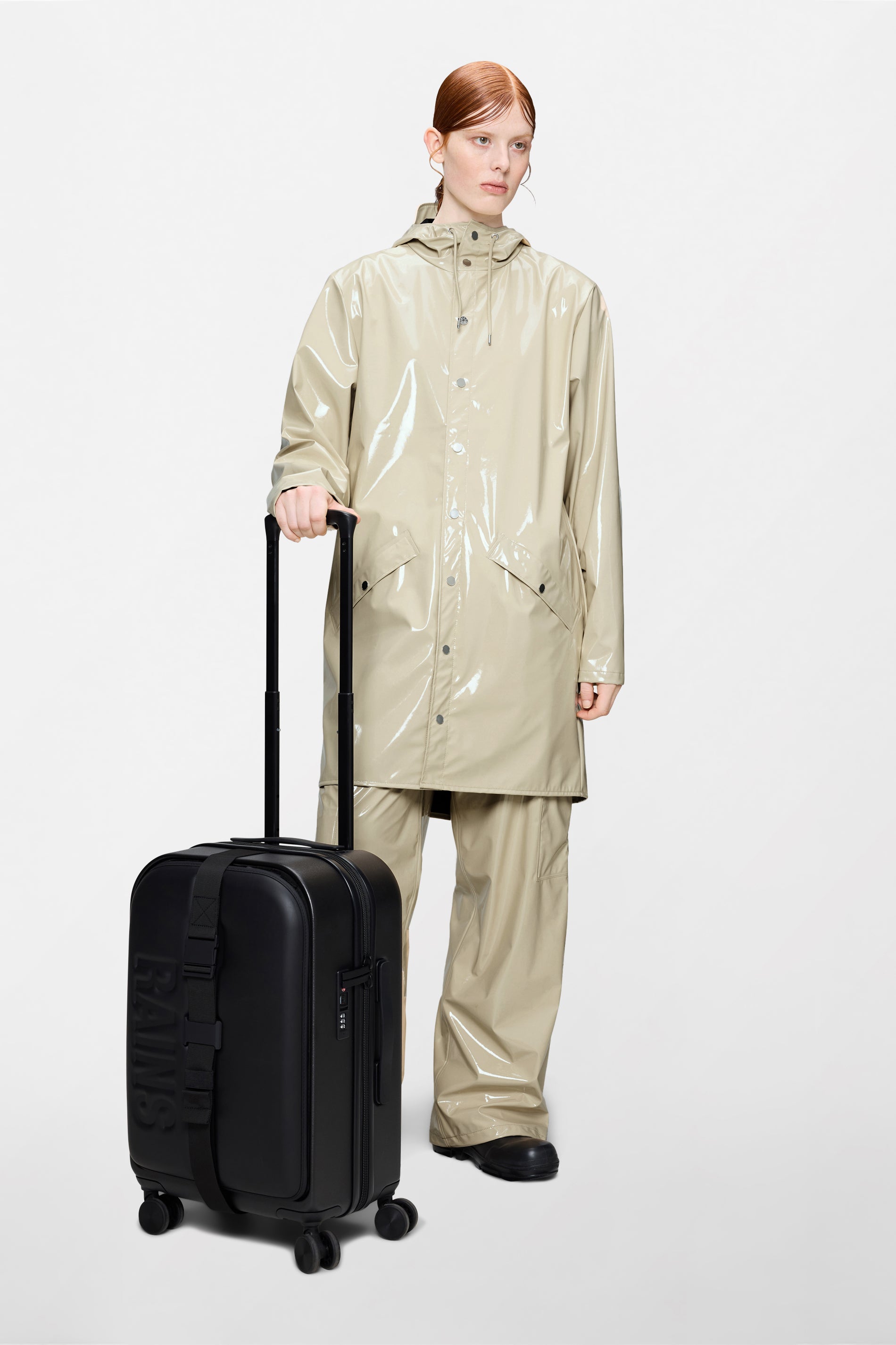 RAINS Texel Cabin Trolley Black Cabin