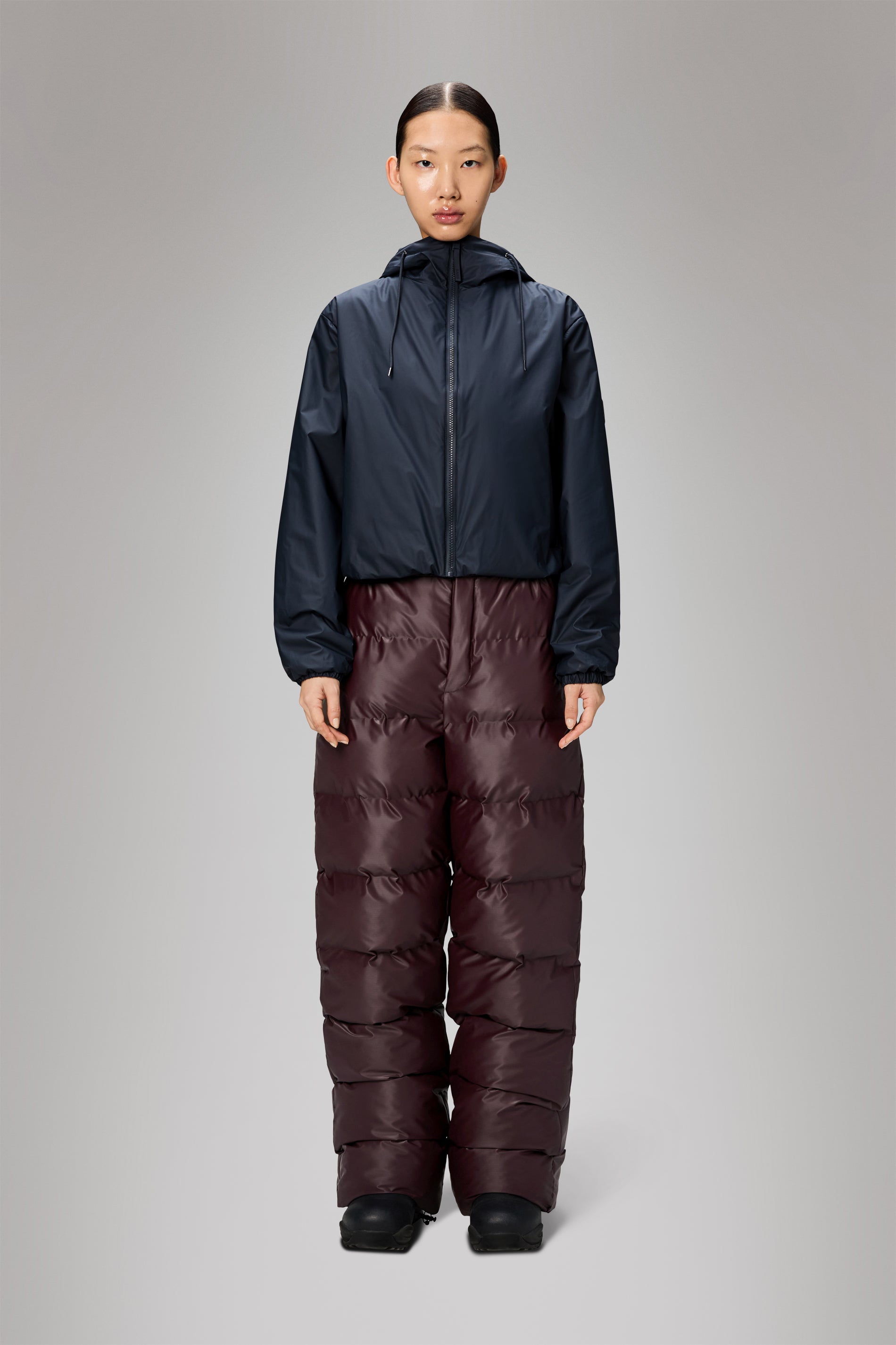 Rains Lohja Short Insulated Jacket Navy Jacket