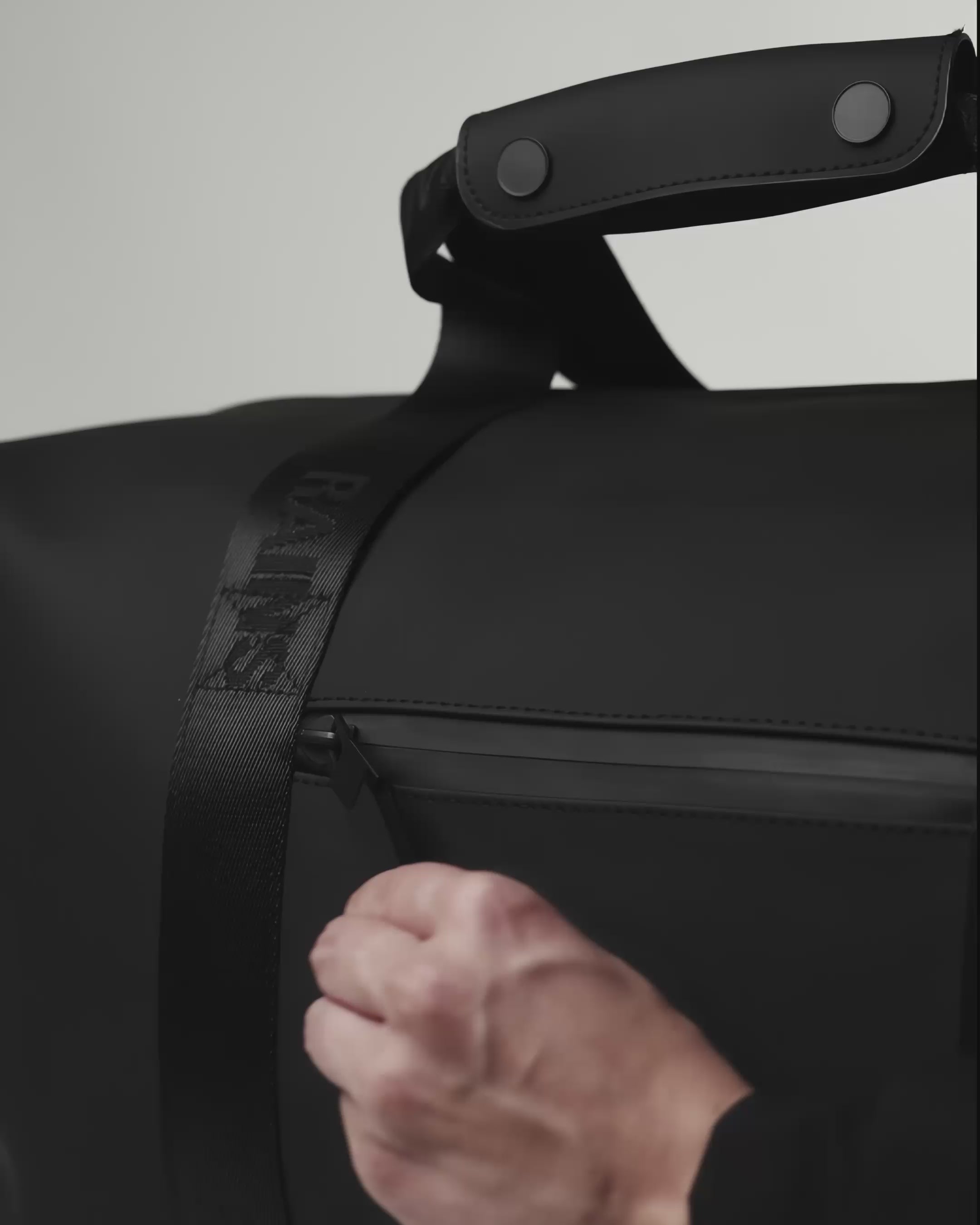 Front zip pocket