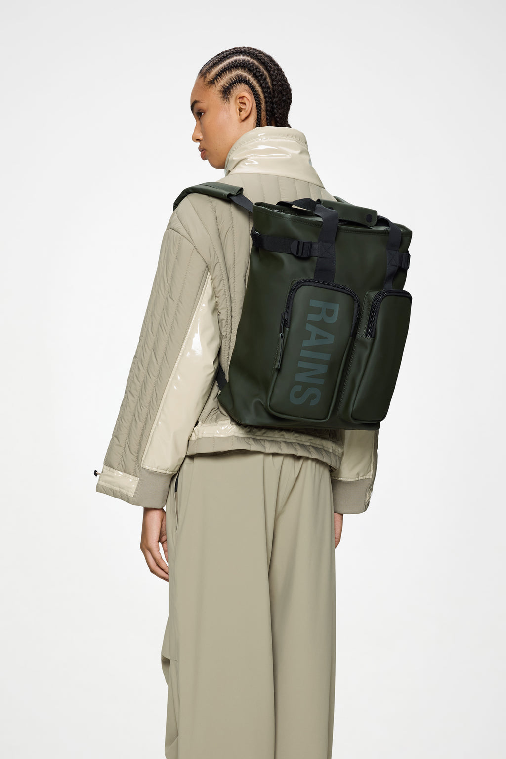 rains canada backpack Rains® Texel Tote Backpack in Black for $220