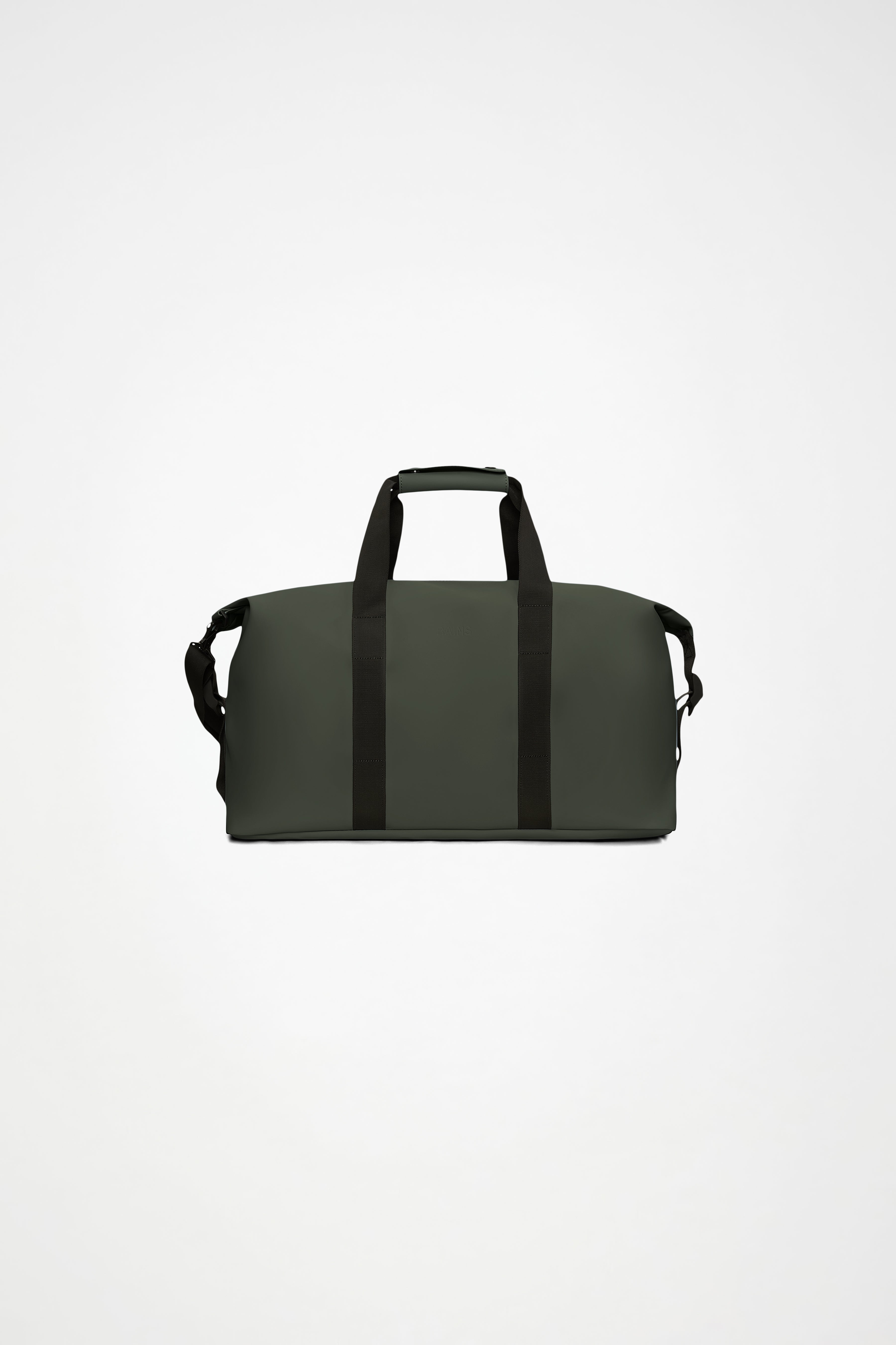 RAINS Hilo Weekend Bag Green 36L H27 x D26 x W52 cm Weekender