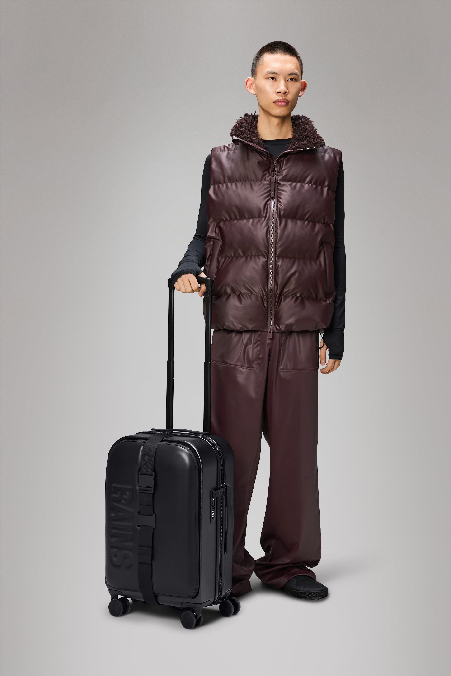 RAINS Texel Cabin Trolley Black Trolley