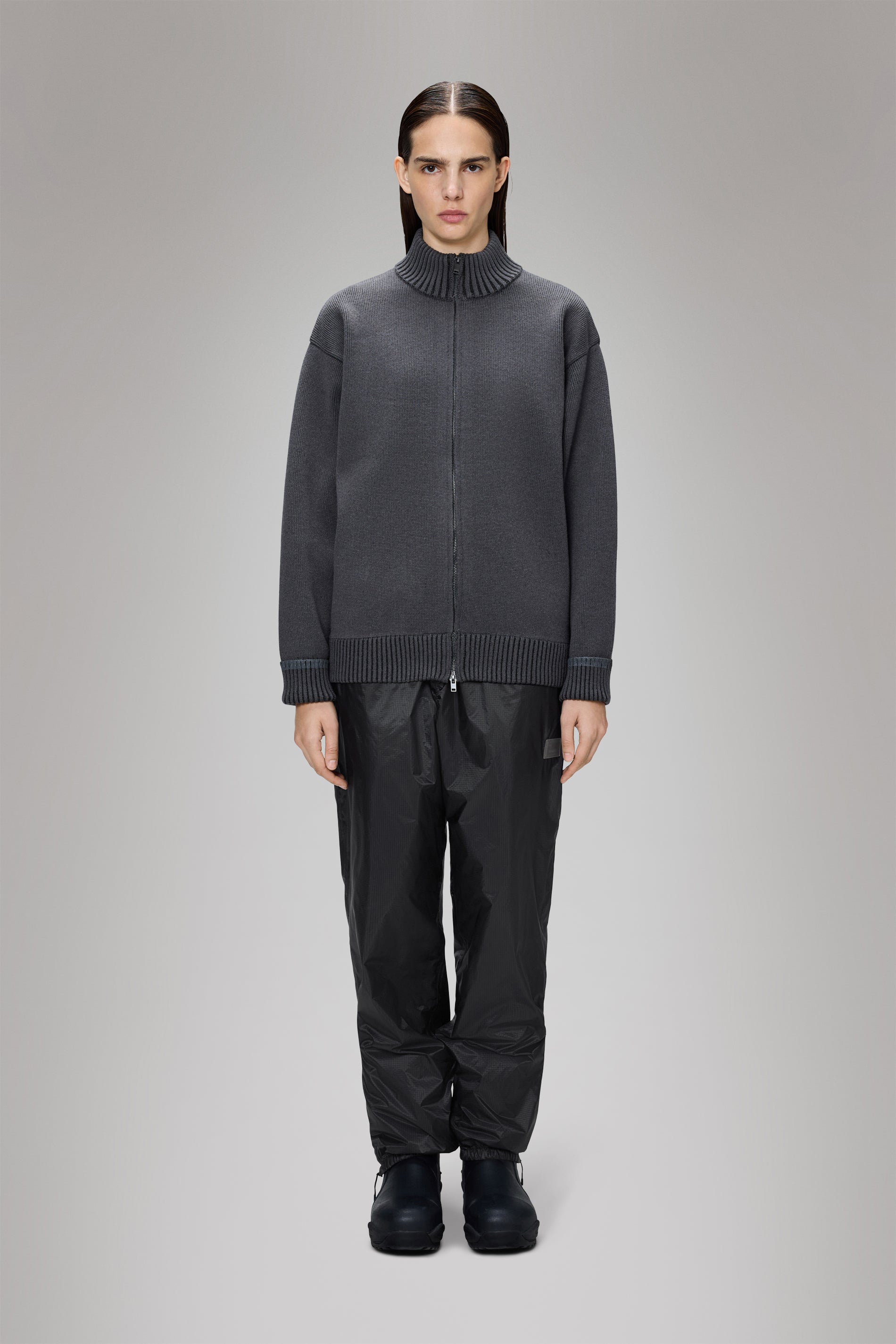 Sowa Knit Zip Cardigan