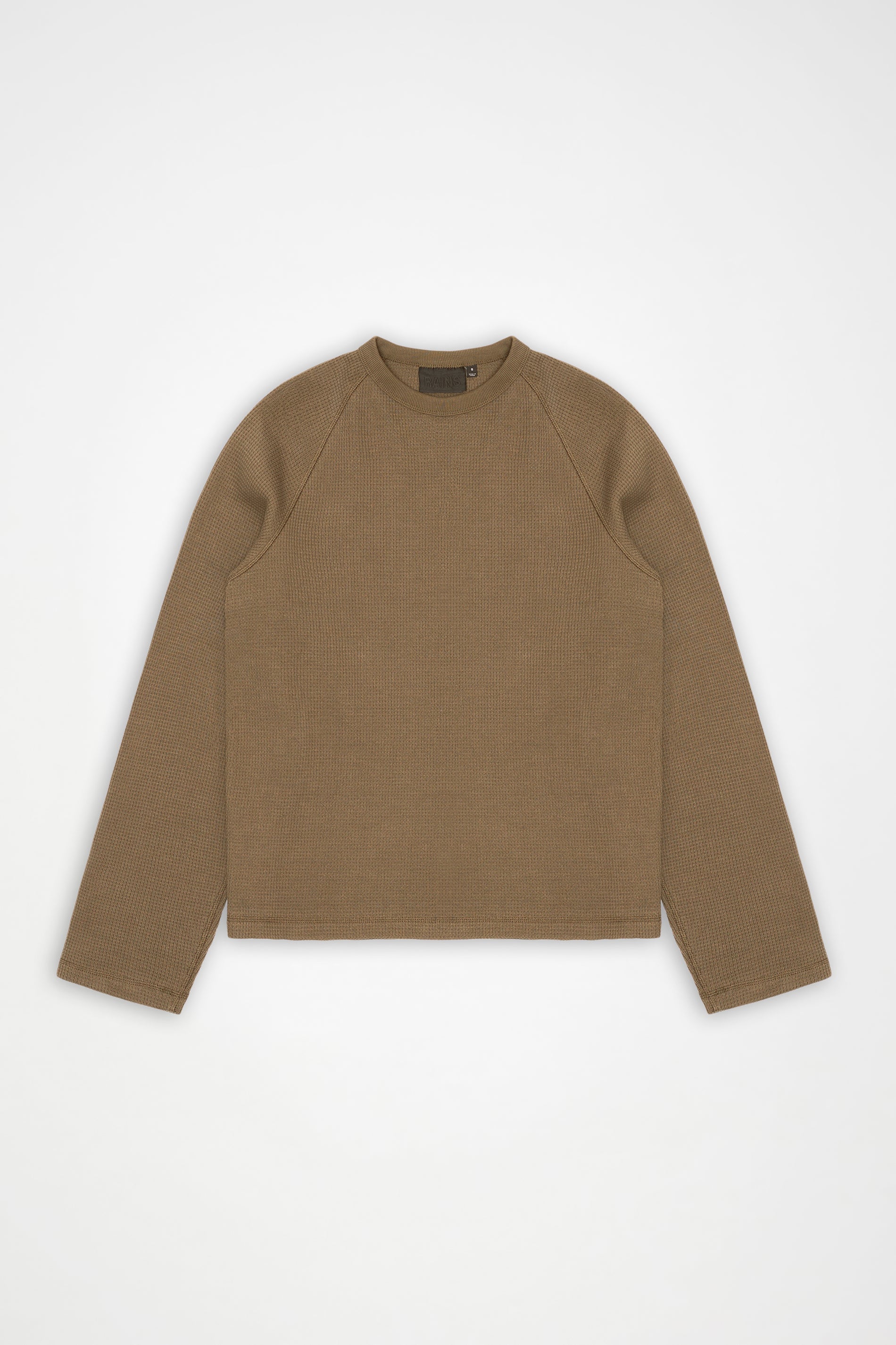 RAINS Waffle Long Sleeve T-Shirt Rains Splinter Long Sleeve