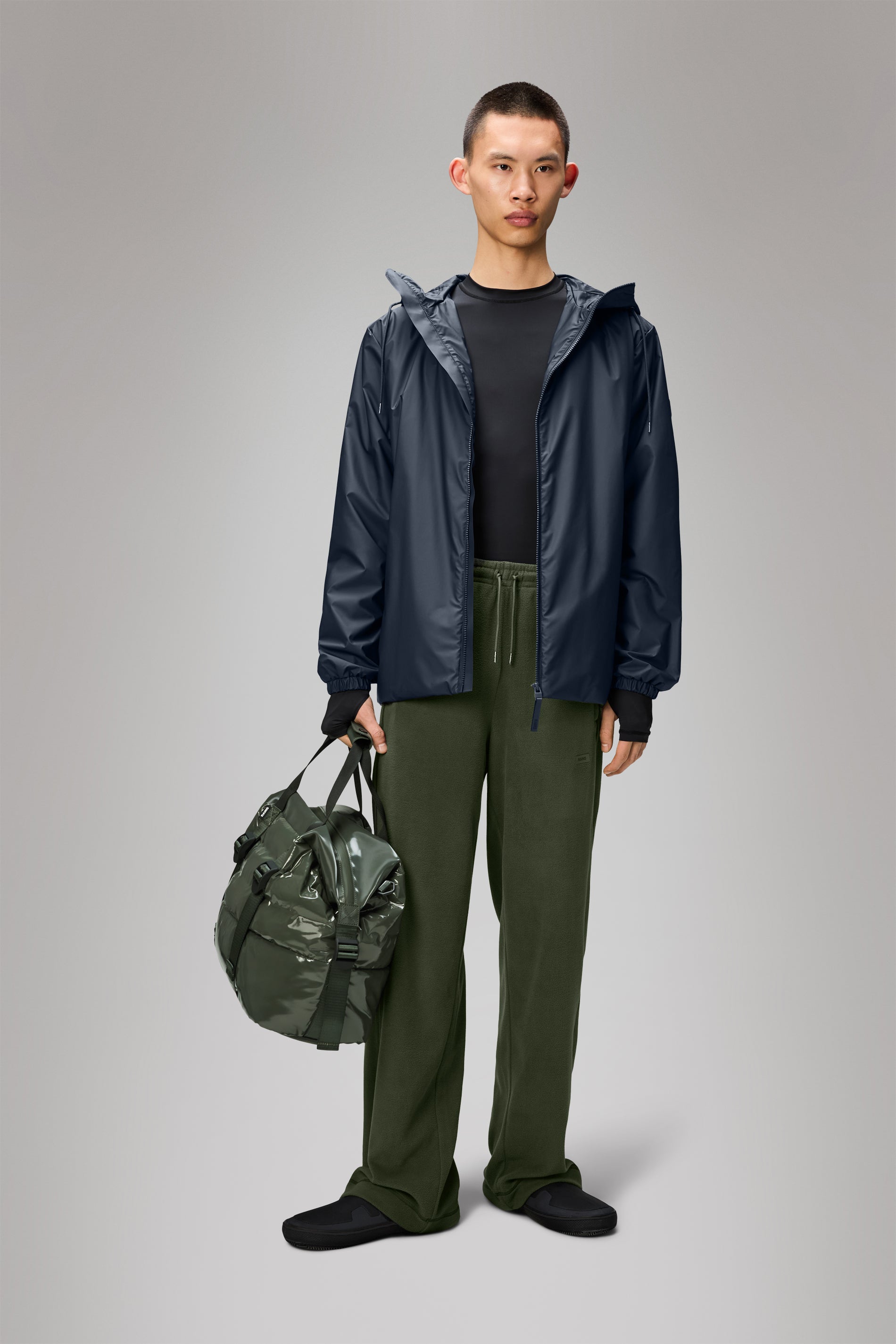 Rains Lohja Insulated Jacket Navy Jacket