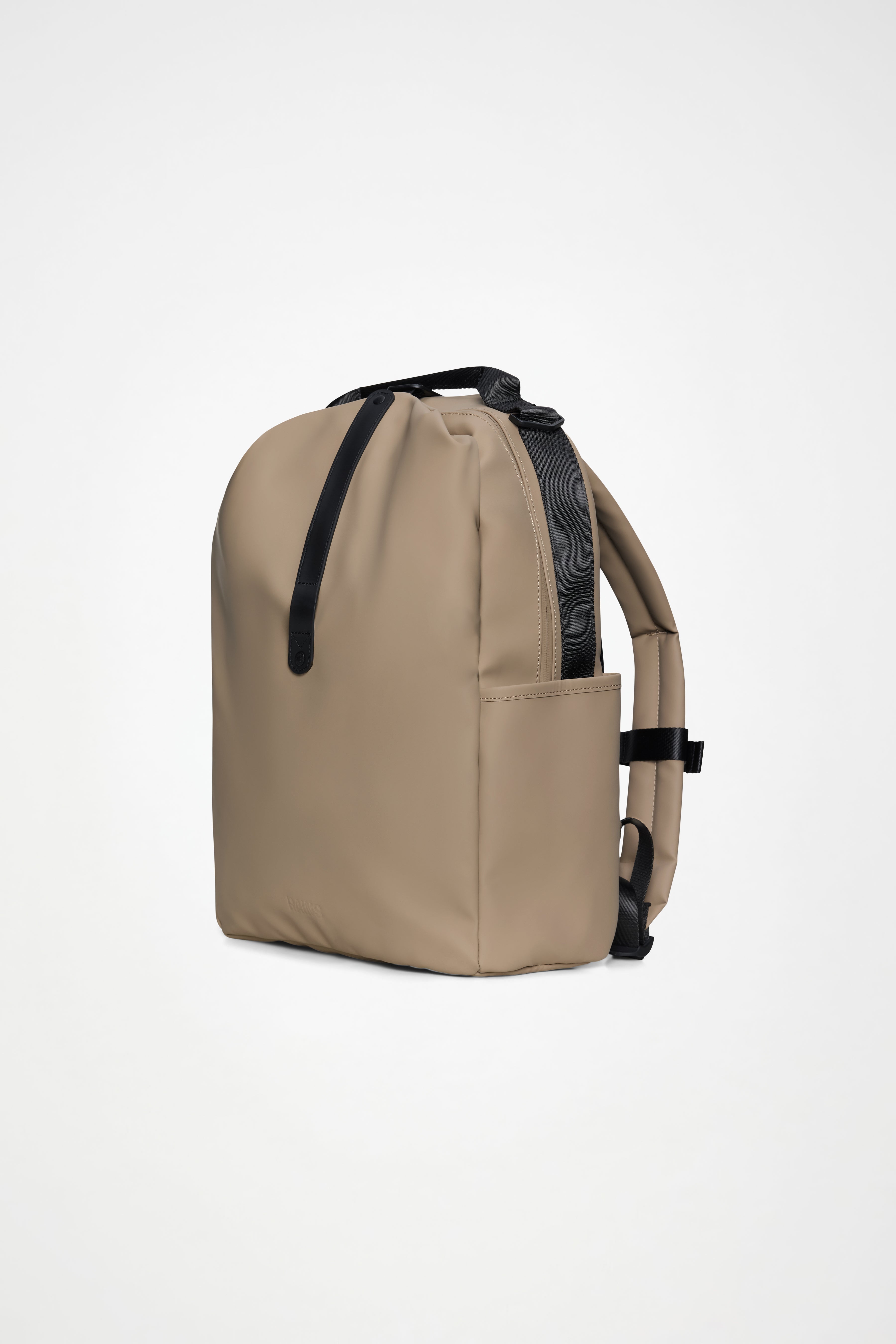 RAINS Clip Front Backpack Beige 21L H44 x D16 x W30 cm Backpack