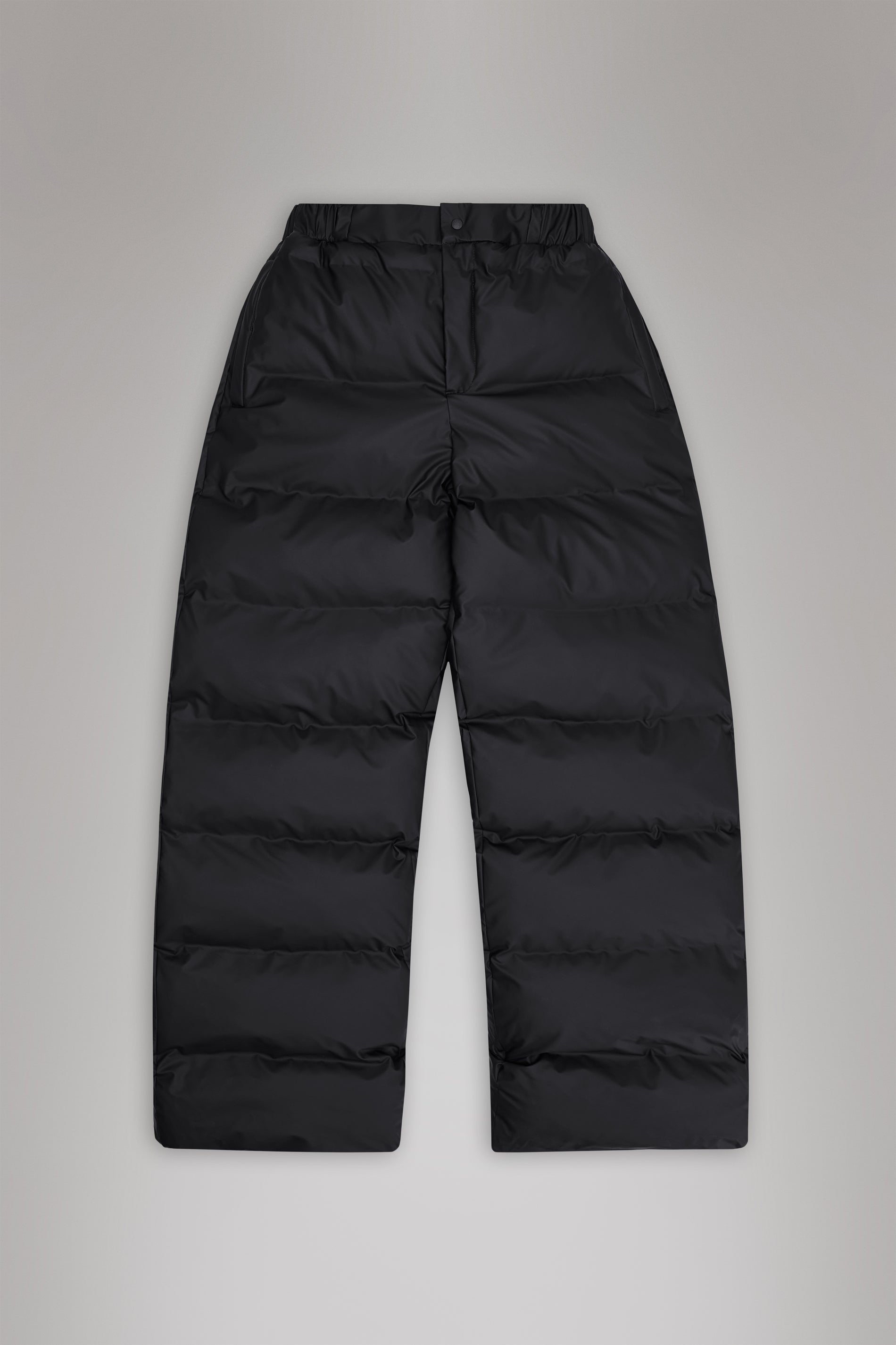 RAINS Alta Puffer Pants Regular Black Pants