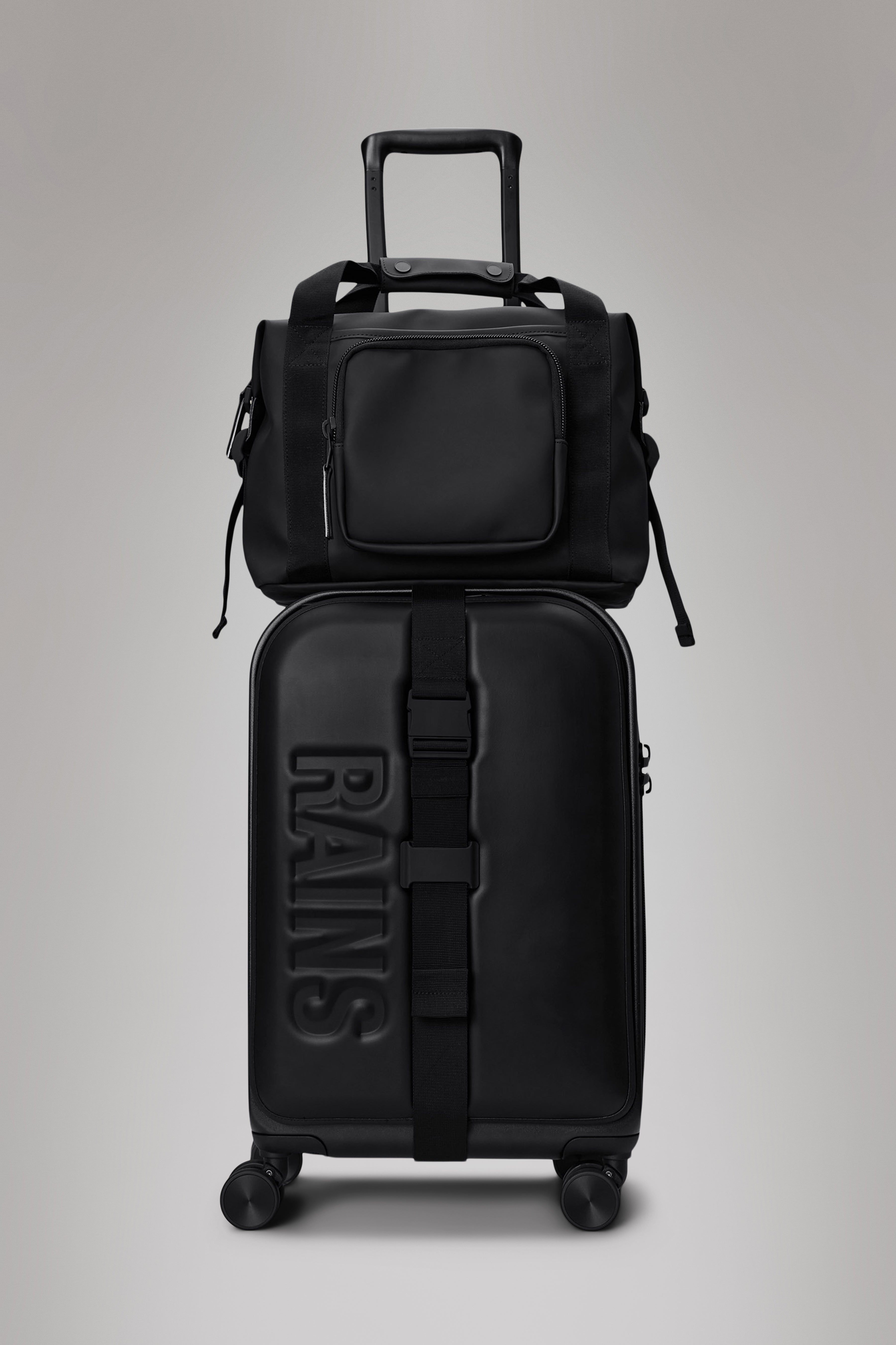 RAINS Texel Kit Bag Black 36L H31 x D14 x W44 cm Weekender