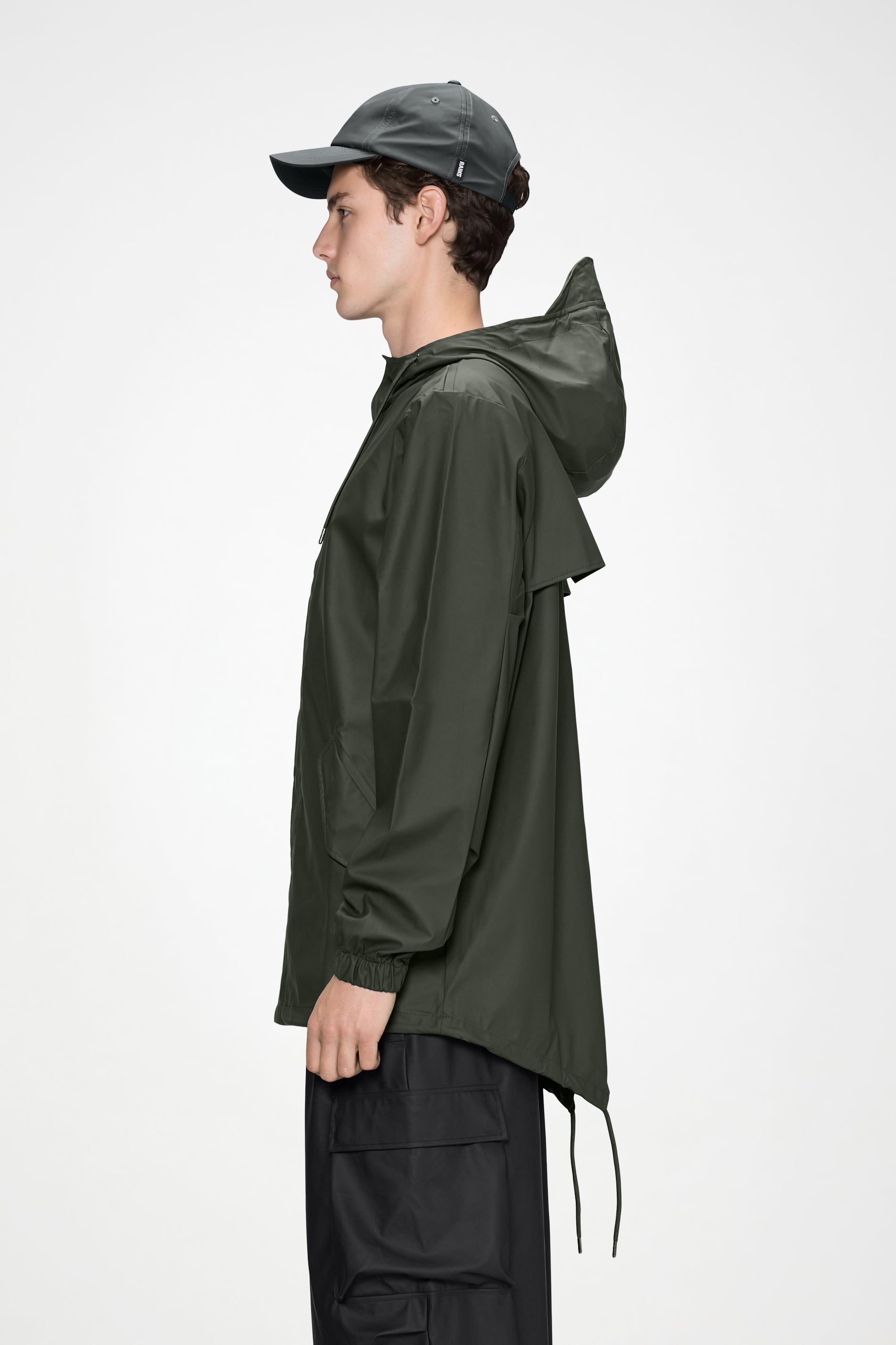 RAINS Cap Dark Grey Headwear