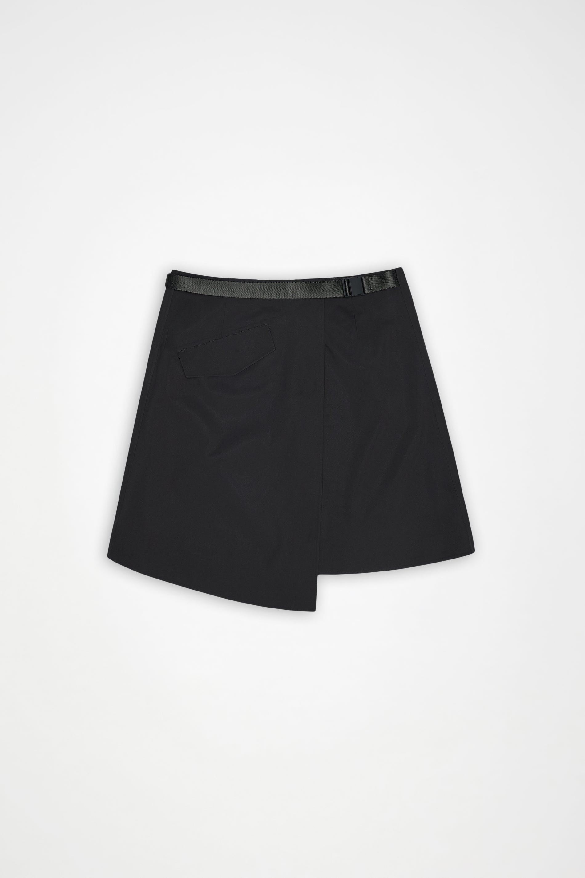 RAINS Suva Hardshell W Skirt Black Skirt