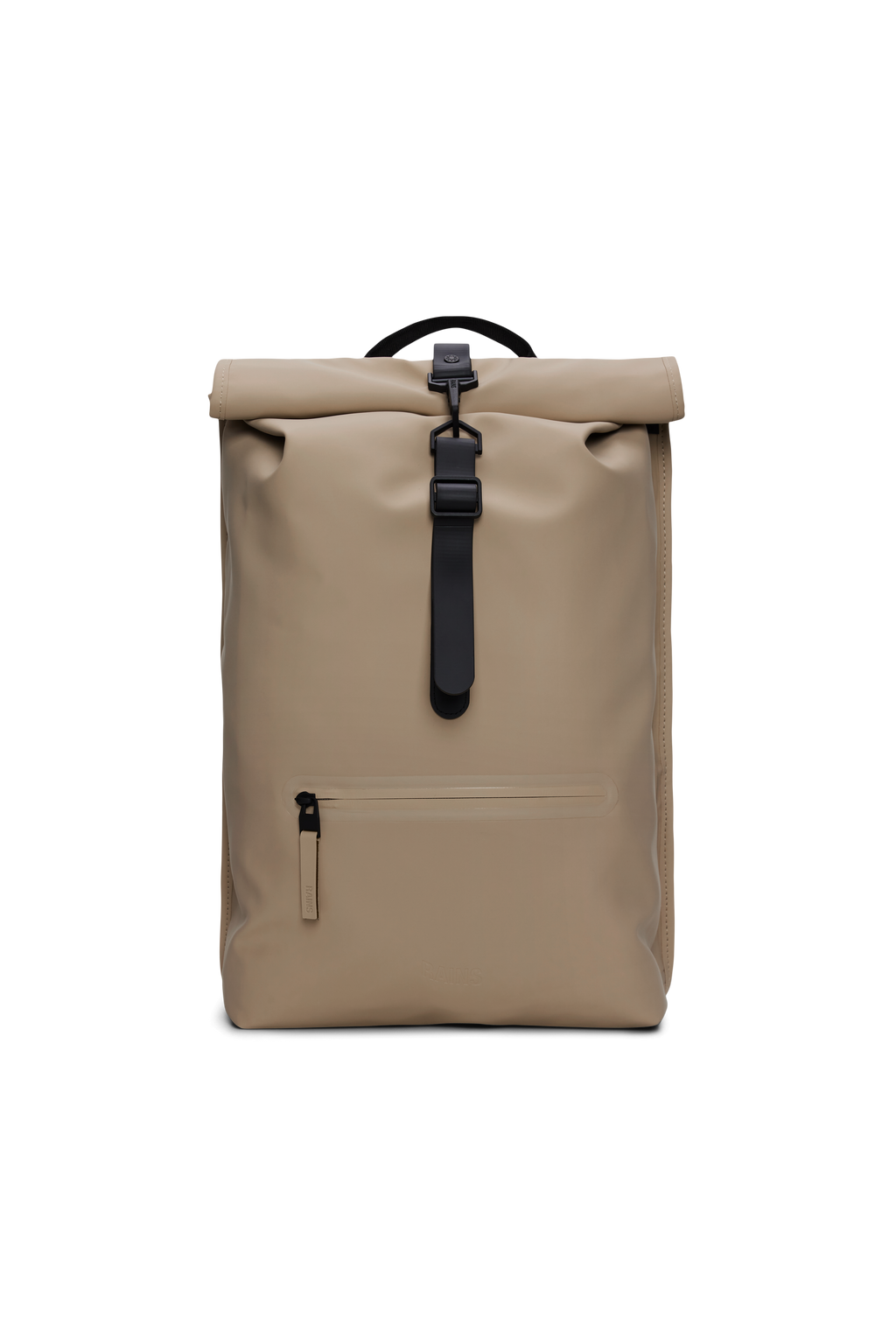 Rains® Rolltop Rucksack in Beige for $180 | Free Shipping