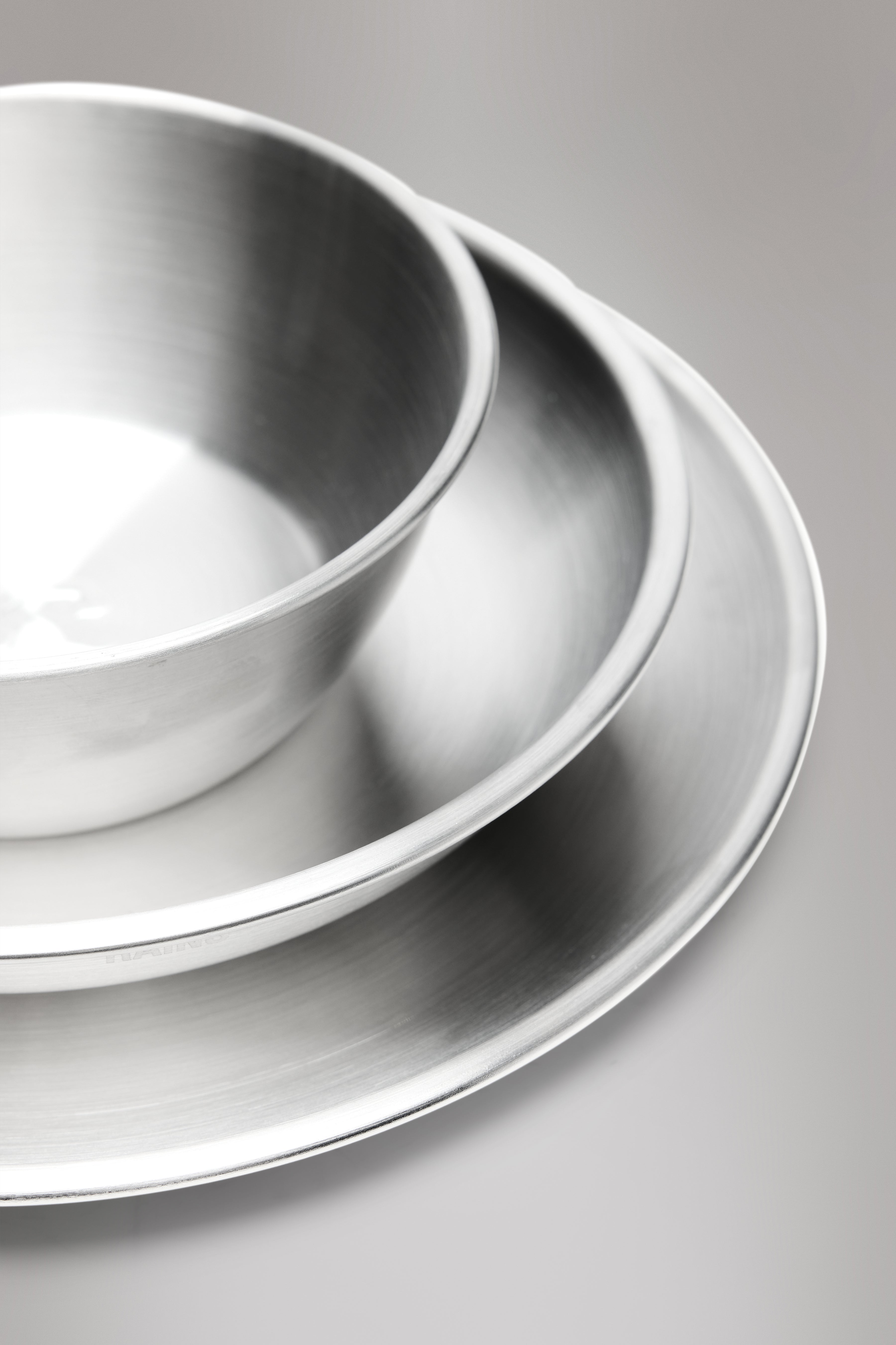 RAINS Stainless Steel 2-Pack Bowls Steel Food Storage