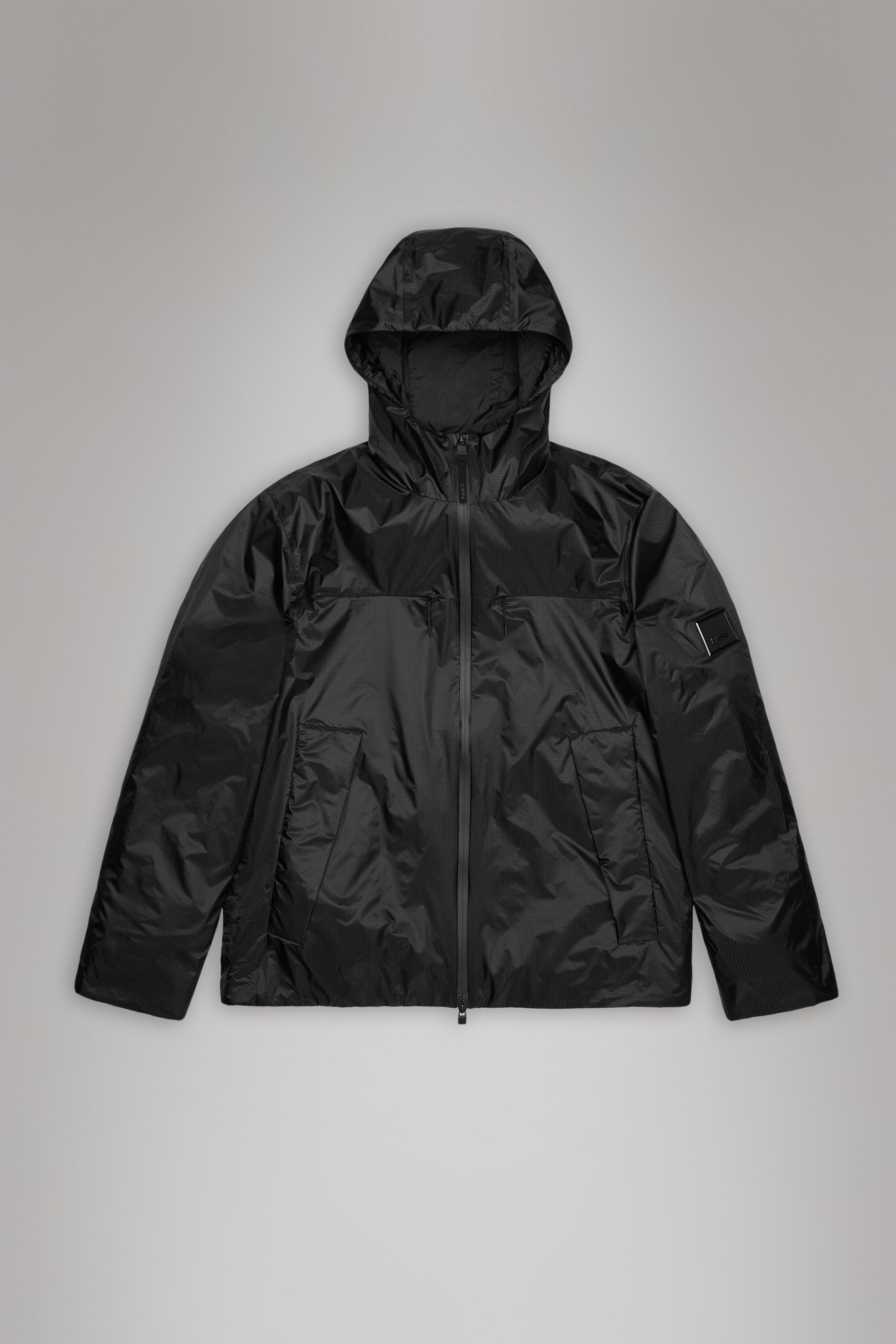 RAINS Kauto Insulated Pocket Jacket Black Jacket