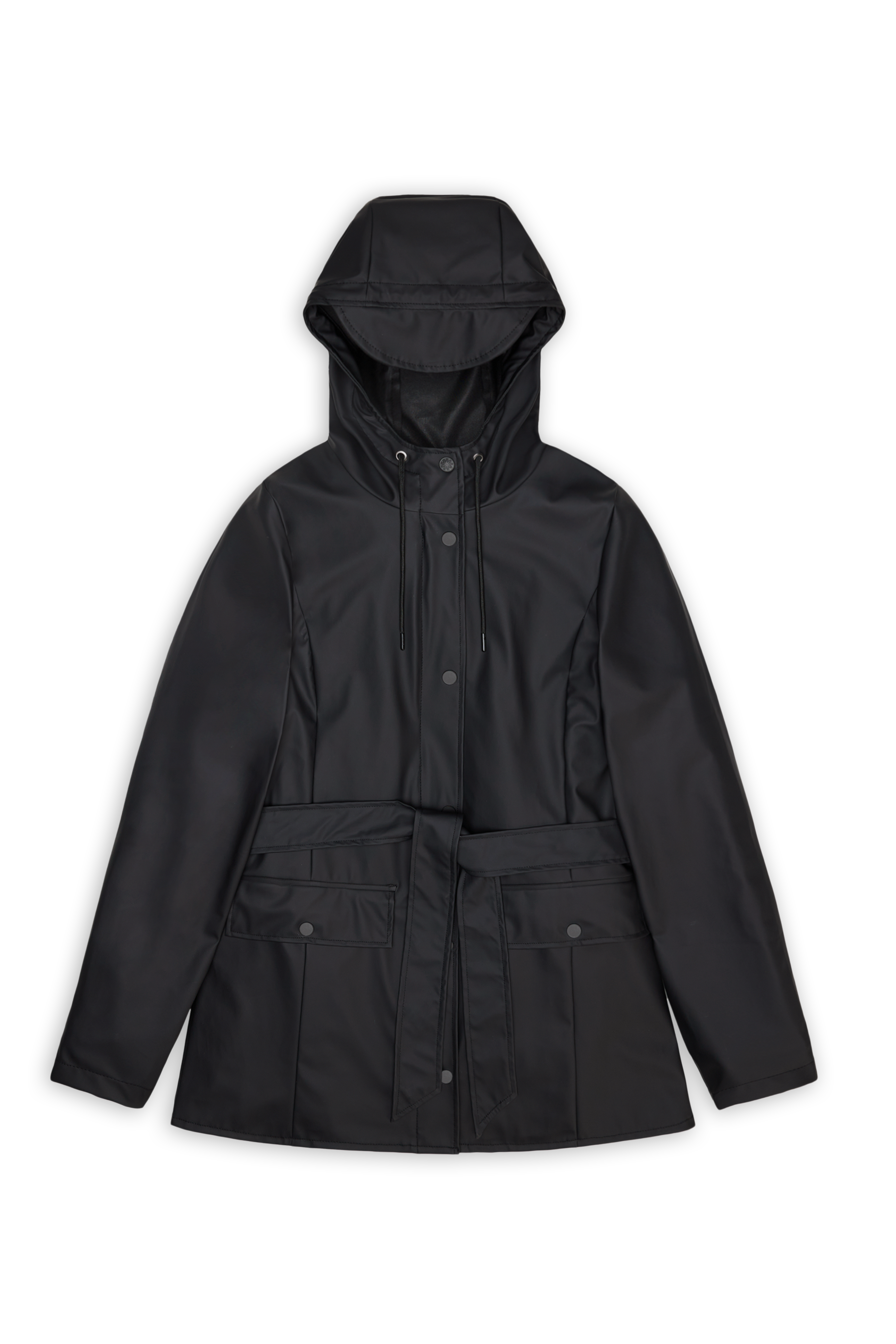 RAINS Curve Jacket Black Jacket