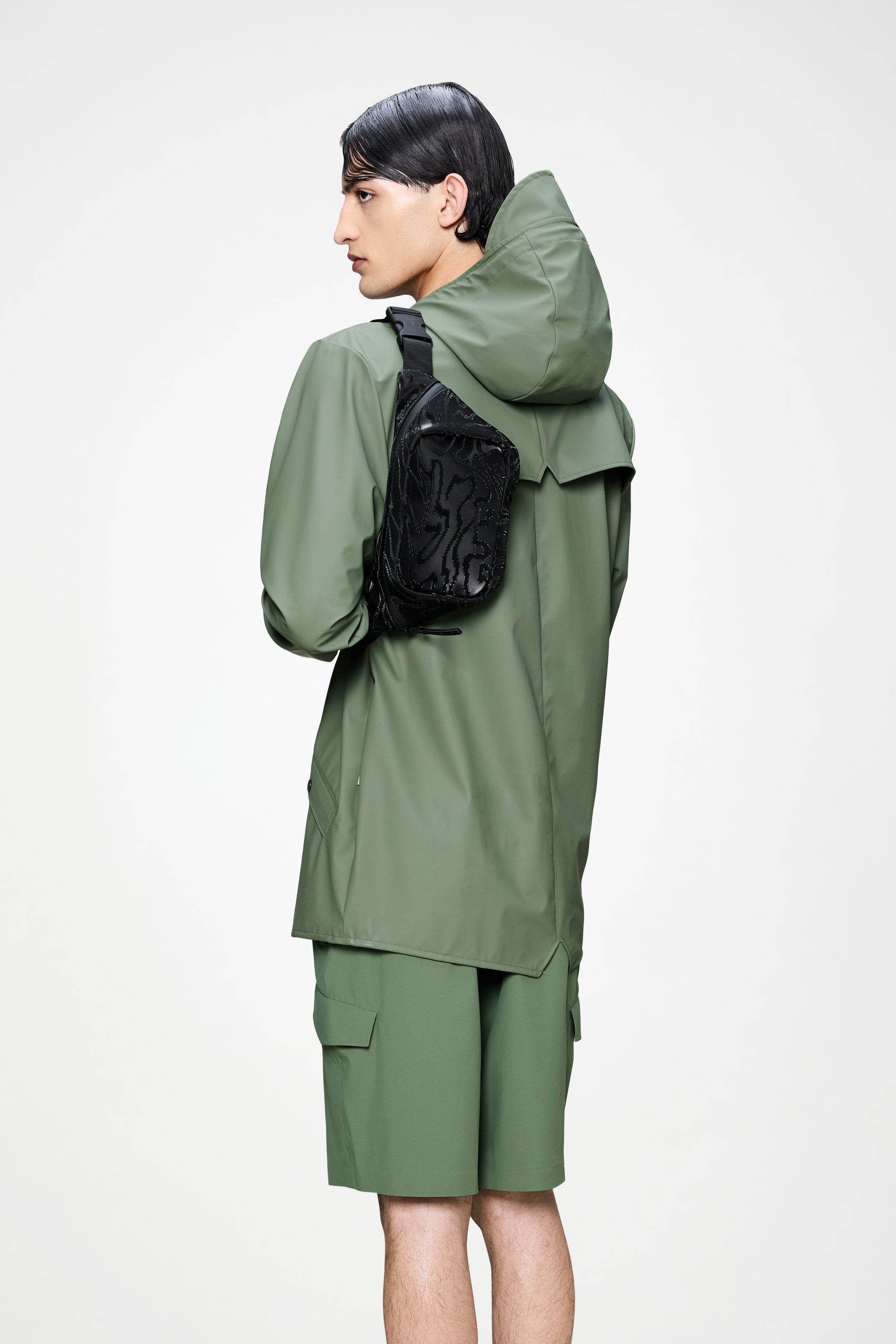 RAINS Bum Bag Mini Amp 1.50L H17 x D5.50 x W30 cm Bum bag