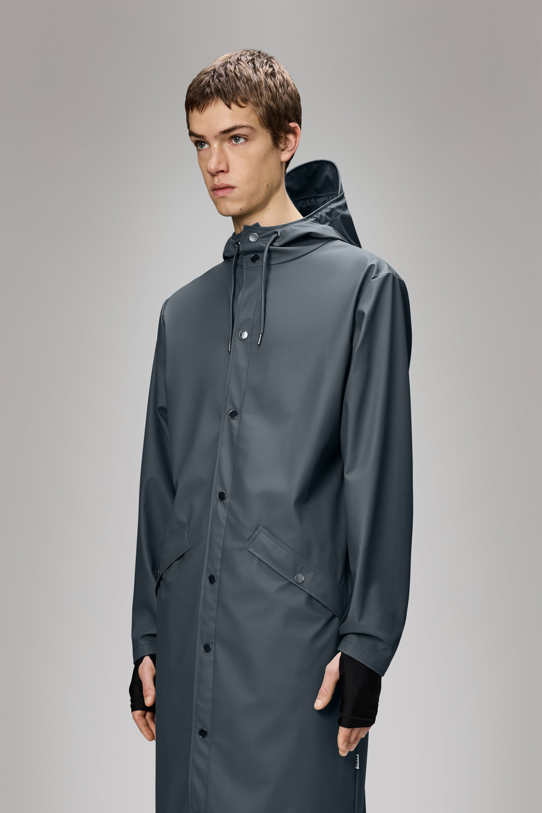 RAINS Longer Jacket Lagoon Jacket
