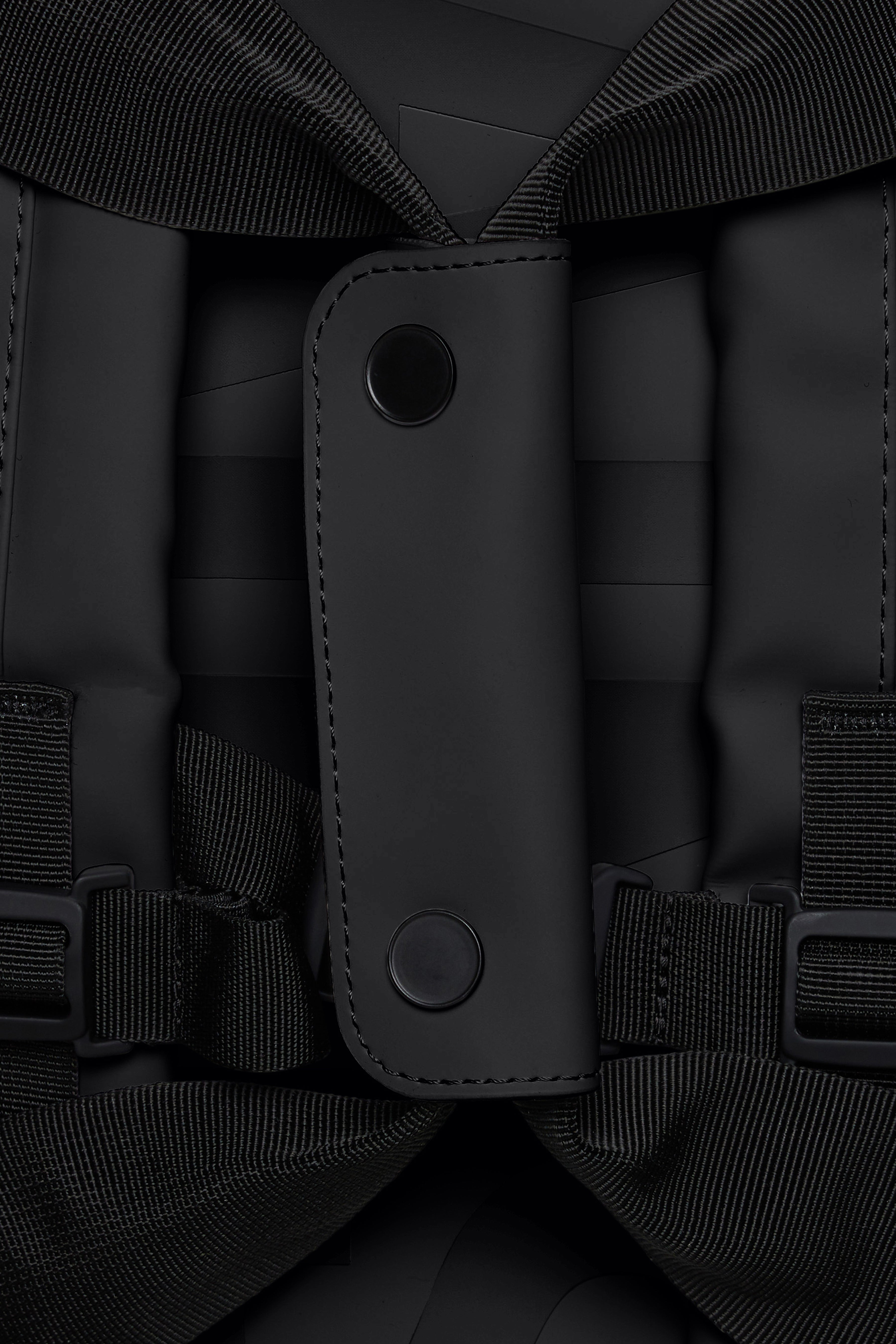 RAINS Texel Duffel Bag Small Black 43L H28 x D28 x W55 cm Duffel