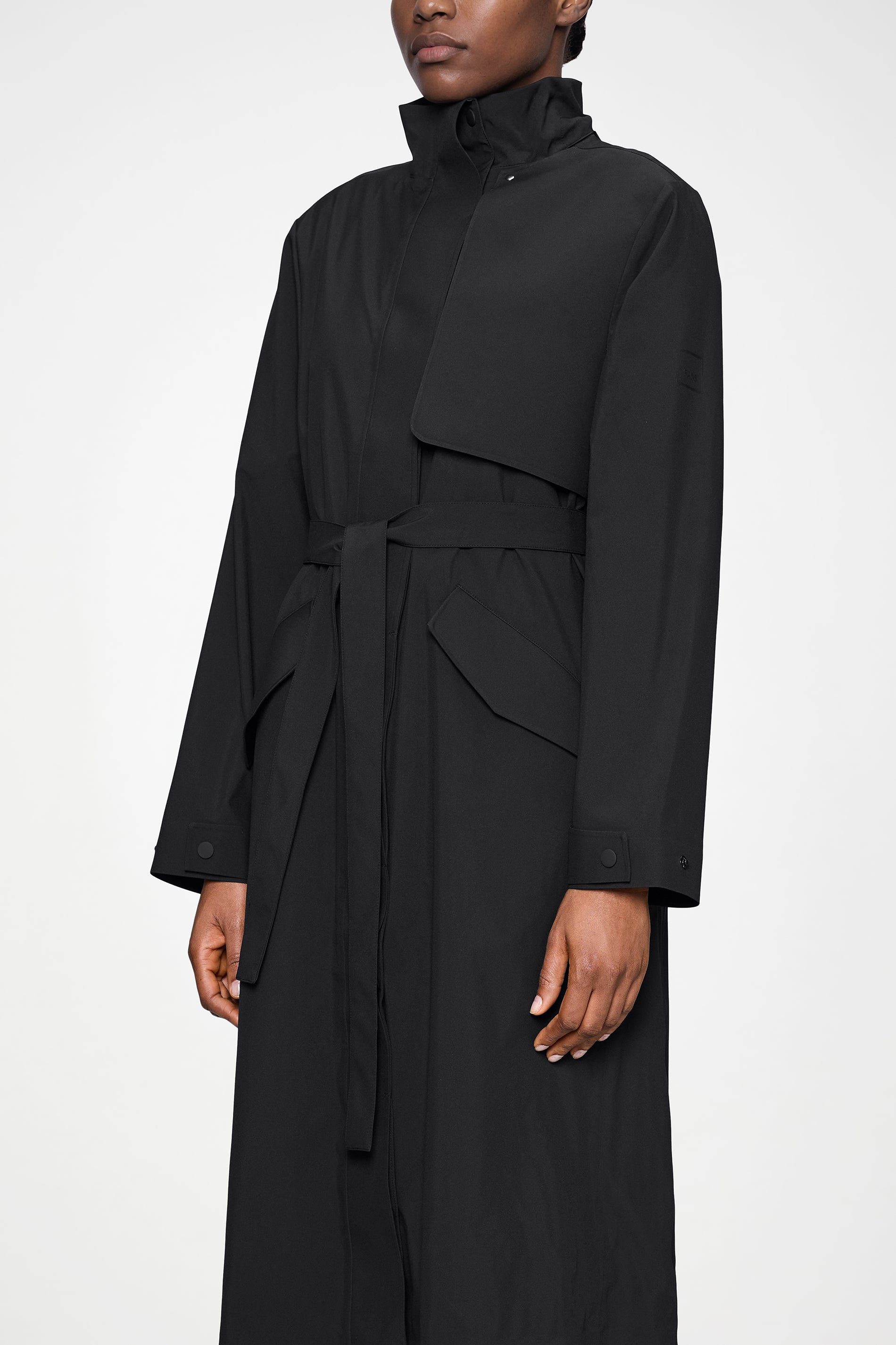 RAINS Suva Hardshell W Coat Black Jacket